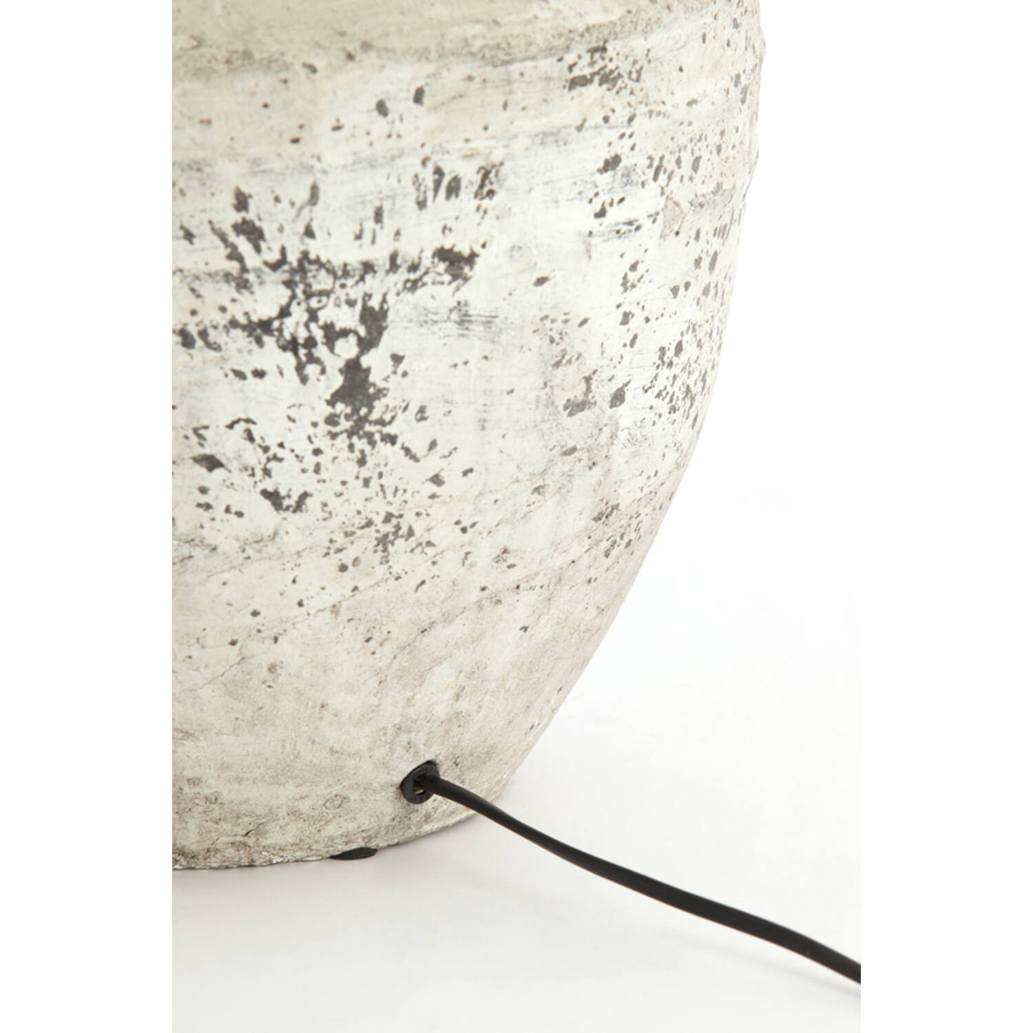 Lamp base Ø30x40 cm TOBA large antique grey