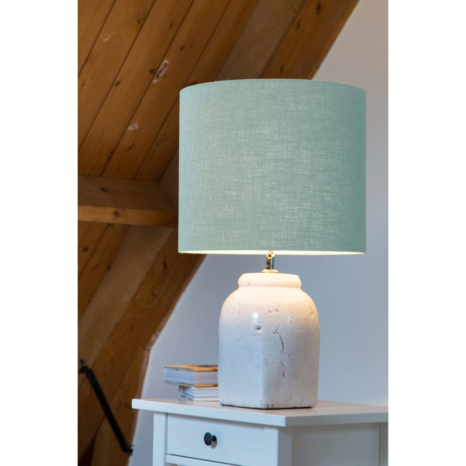 Lamp base Ø20x39 cm HEKLA white