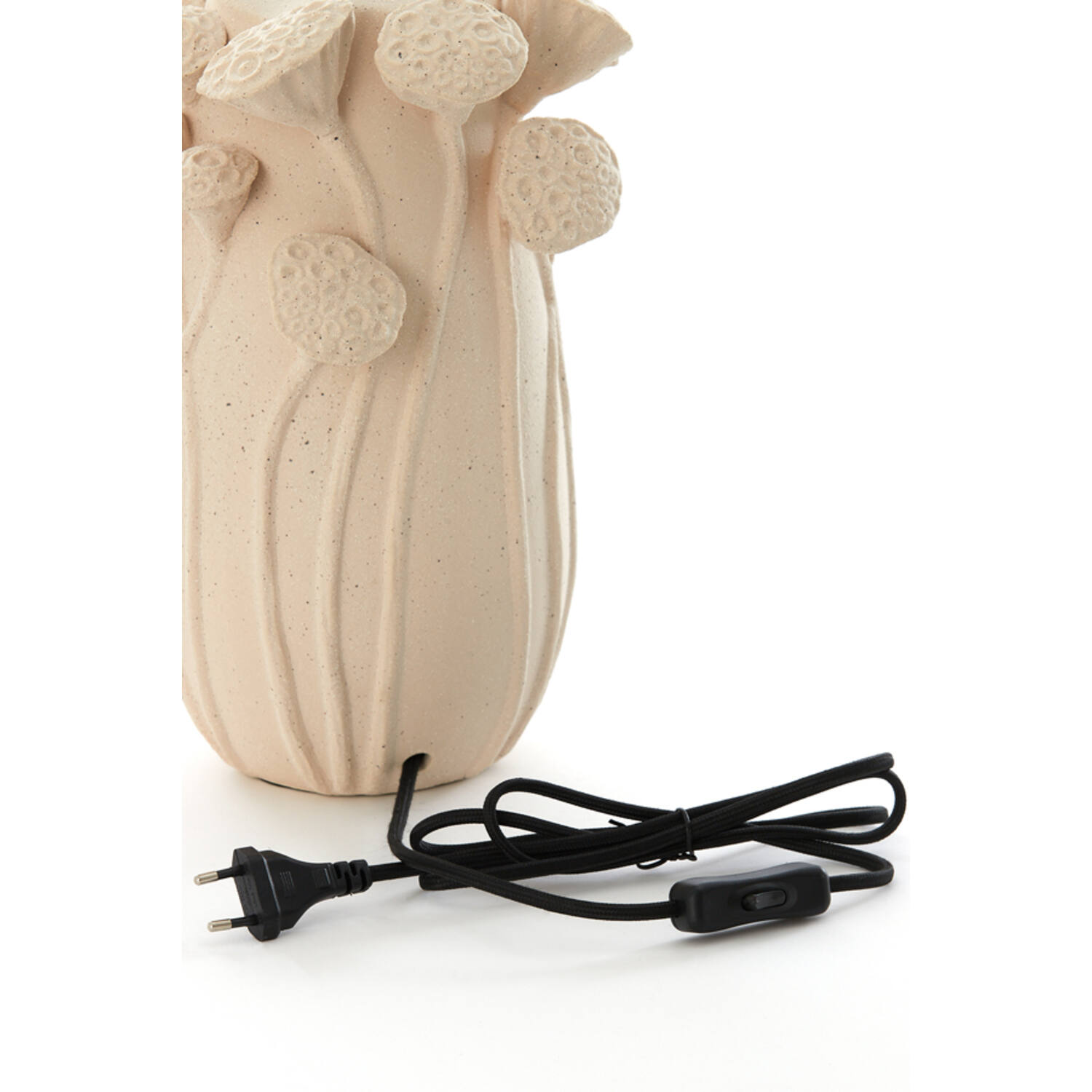 Lamp base 22,5x21x32 cm LAVCI ceramics matt cream
