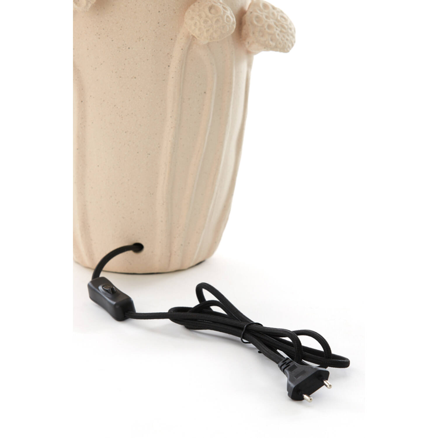 Lamp base 28,5x27,5x36,5 cm LAVCI ceramics matt cream
