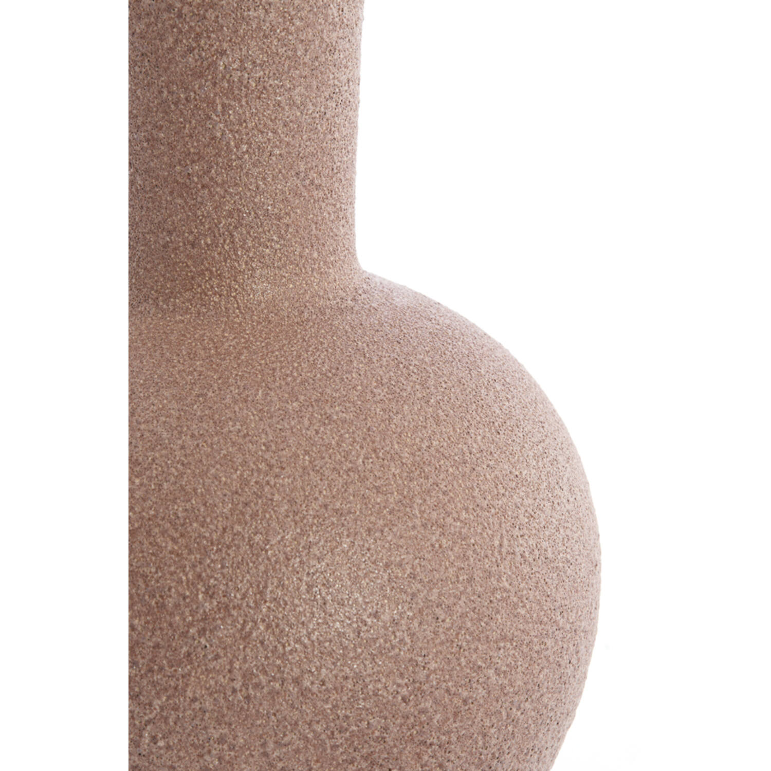 Lamp base Ø28,5x52 cm ULLOA ceramics dark old pink