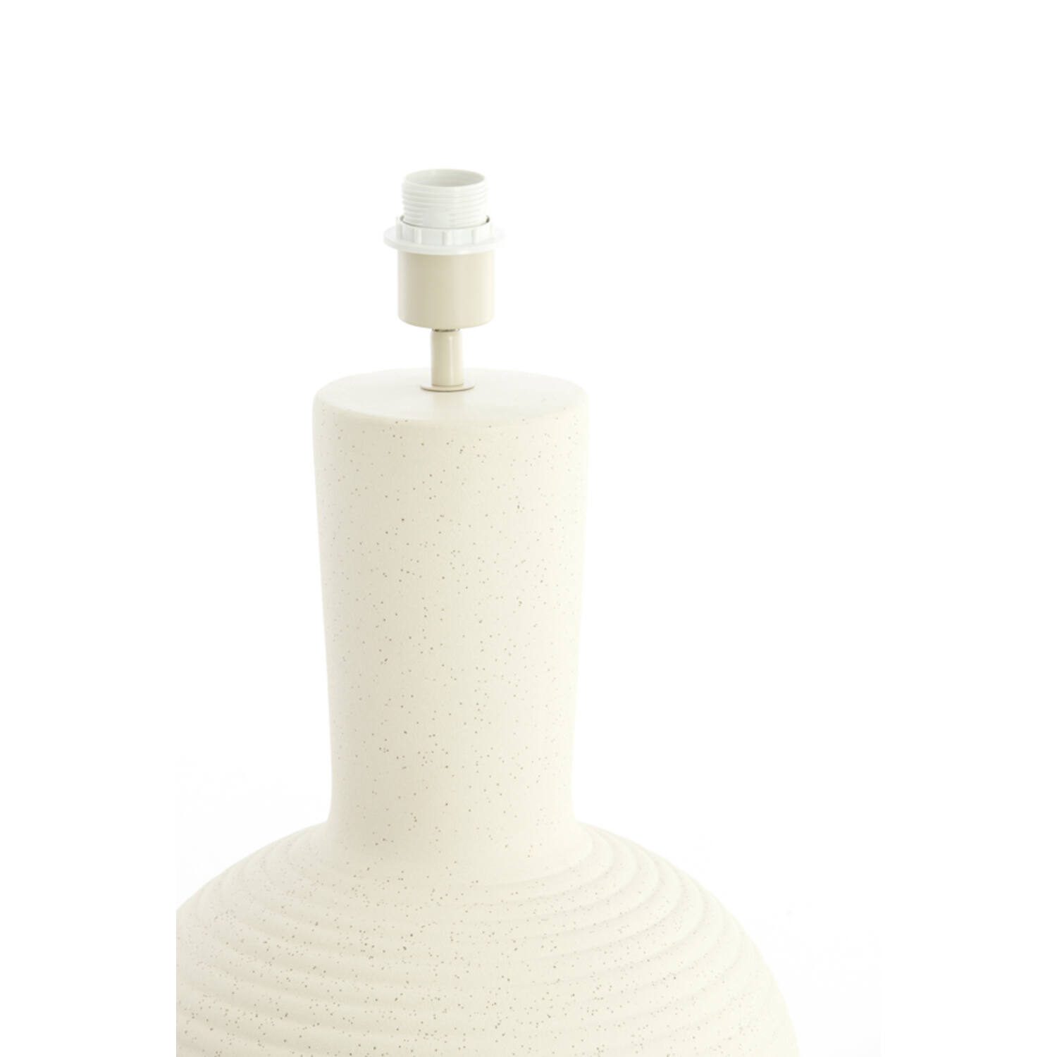 Lamp base Ø34x62 cm ULLOA ceramics matt cream