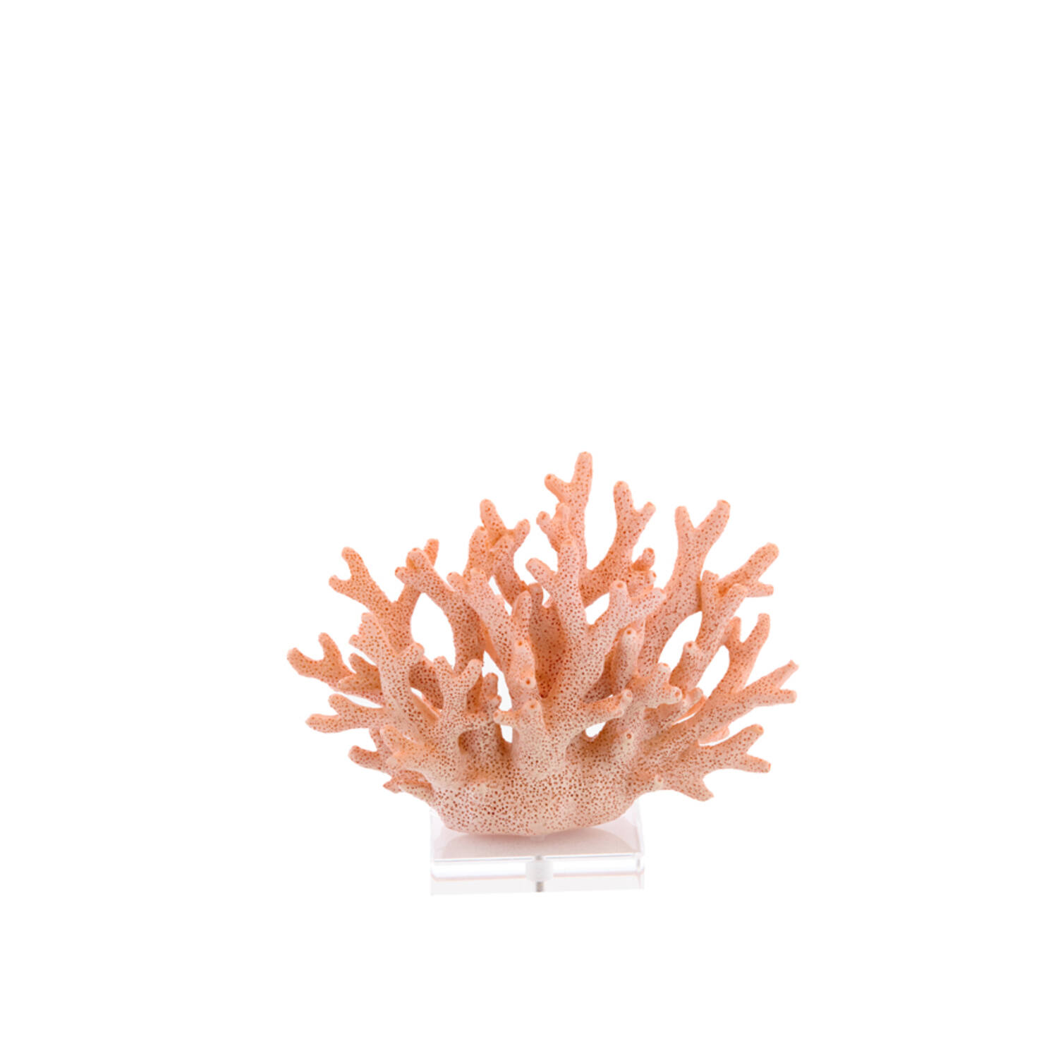 Ornament 19,5x8,5x15,5 cm CORAL licht roze