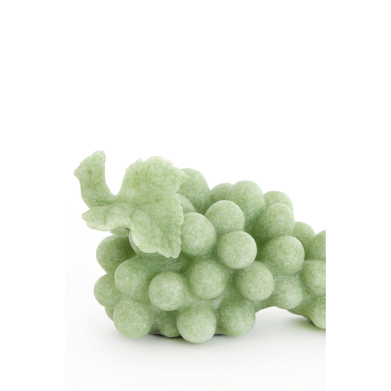 Ornament 27x12,5x14 cm GRAPE green