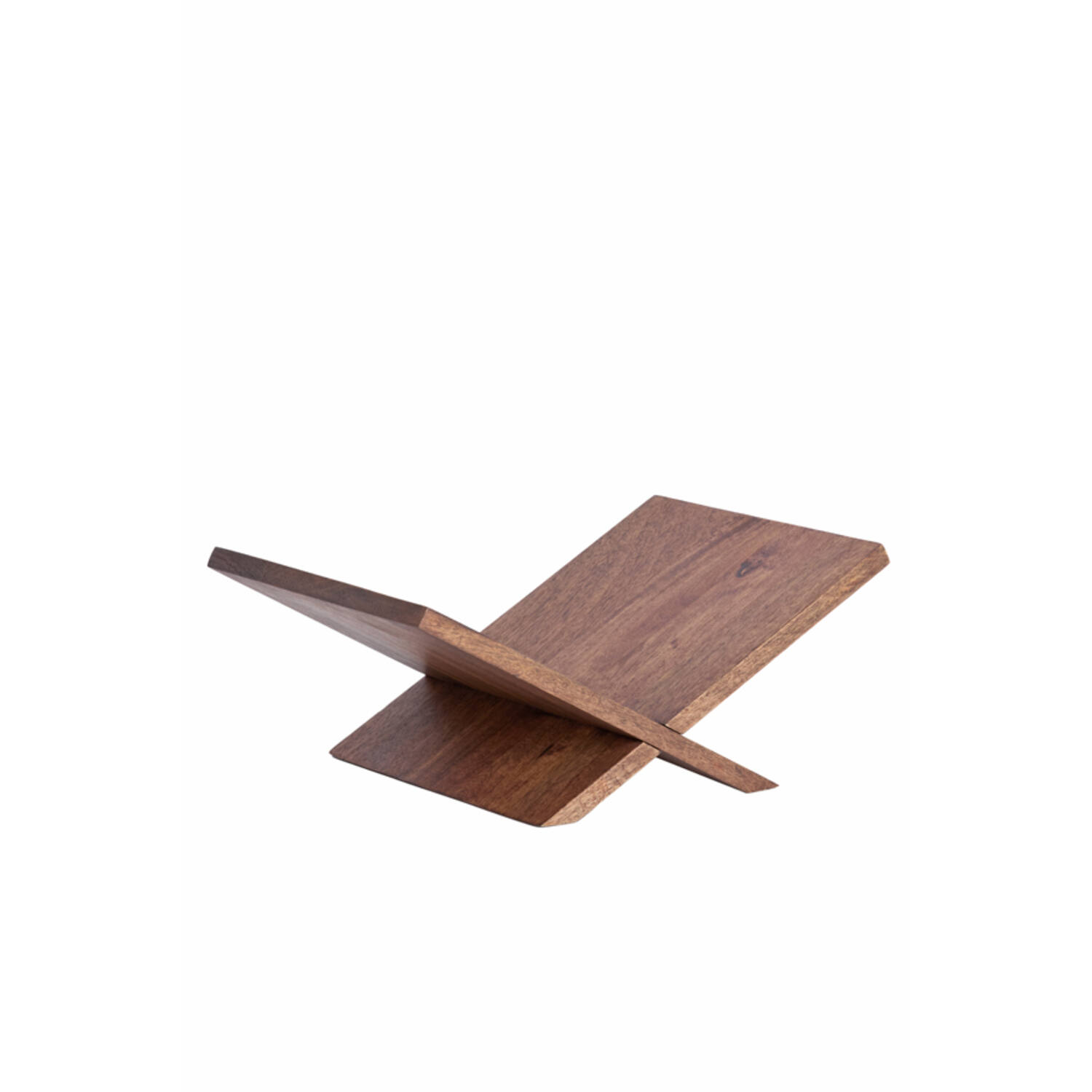 Boekenstandaard 36x25x15,5 cm TONOSI hout bruin