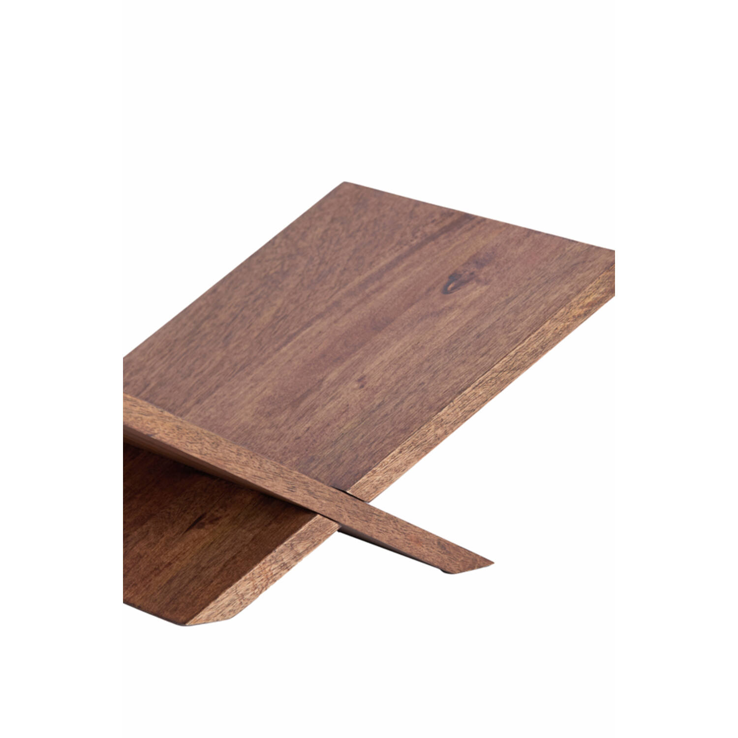 Boekenstandaard 36x25x15,5 cm TONOSI hout bruin