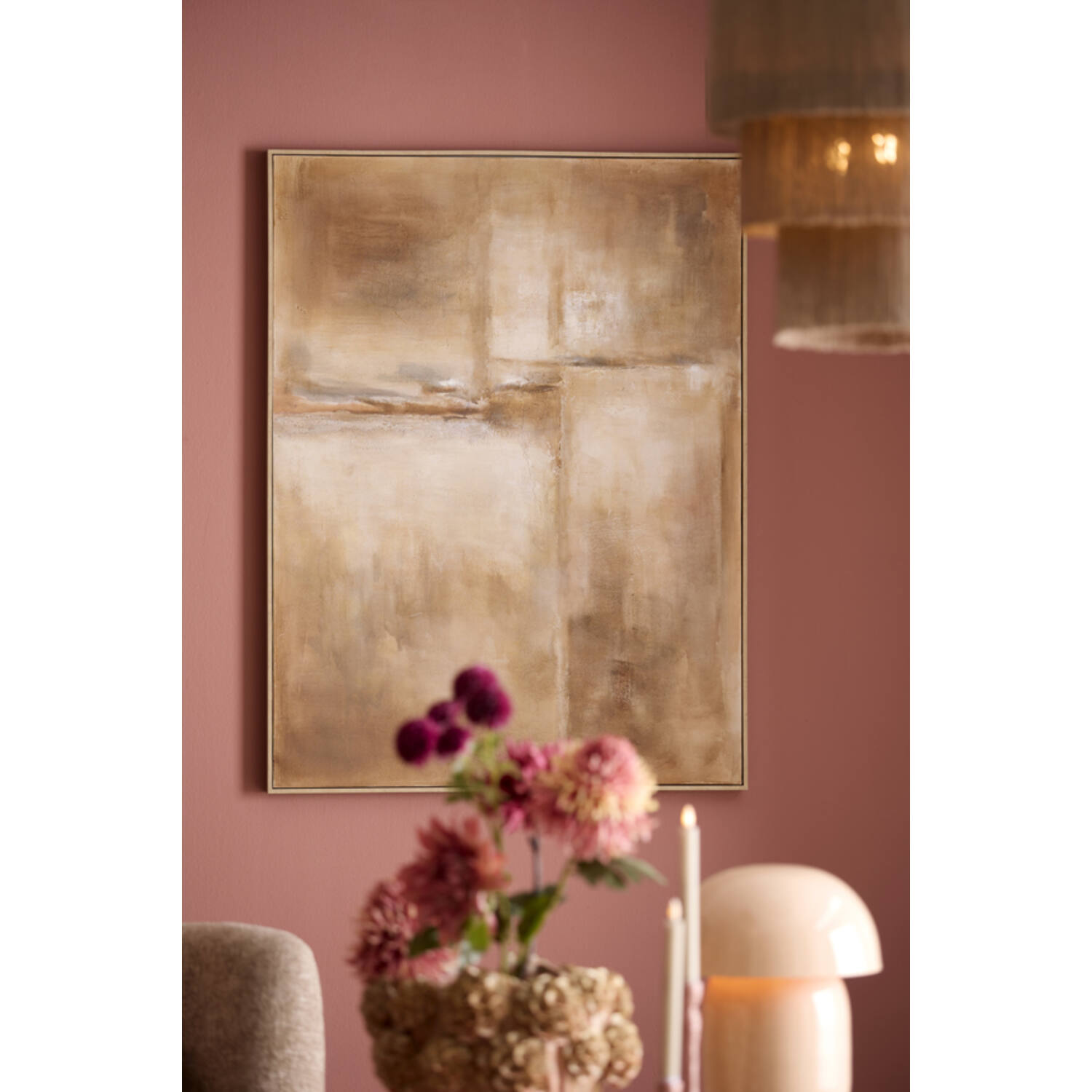 Wandornament 90x3,5x120 cm MANARO terra+zand