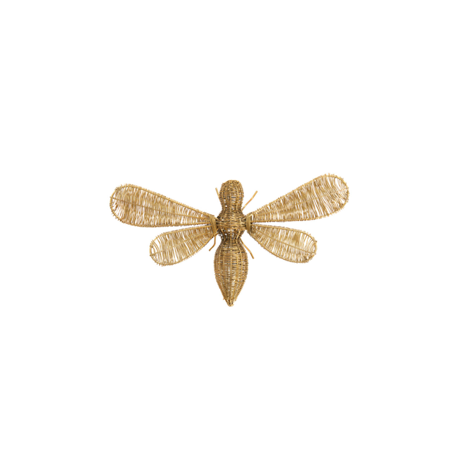 Ornament 29x26,5x6 cm CICADA gold