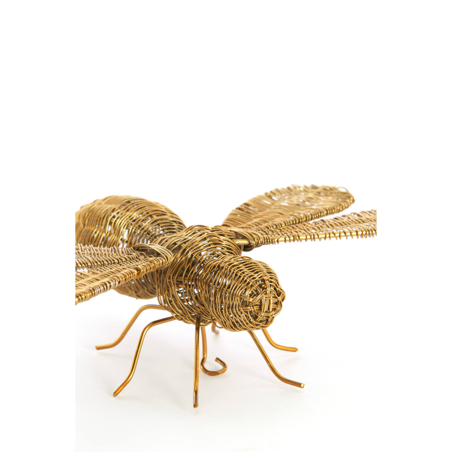 Ornament 29x26,5x6 cm CICADA gold