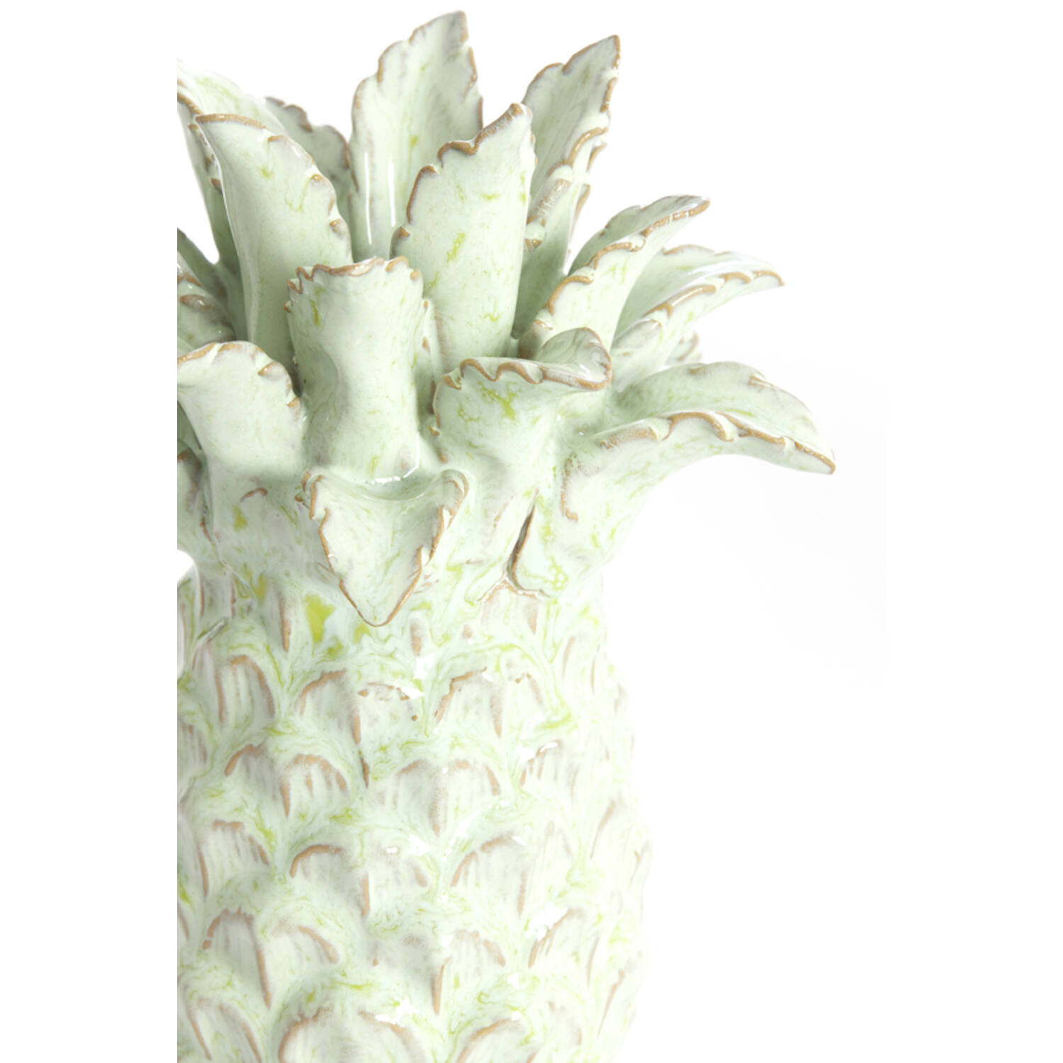 Ornament Ø15,5x21,5 cm NANASI ceramics mint green