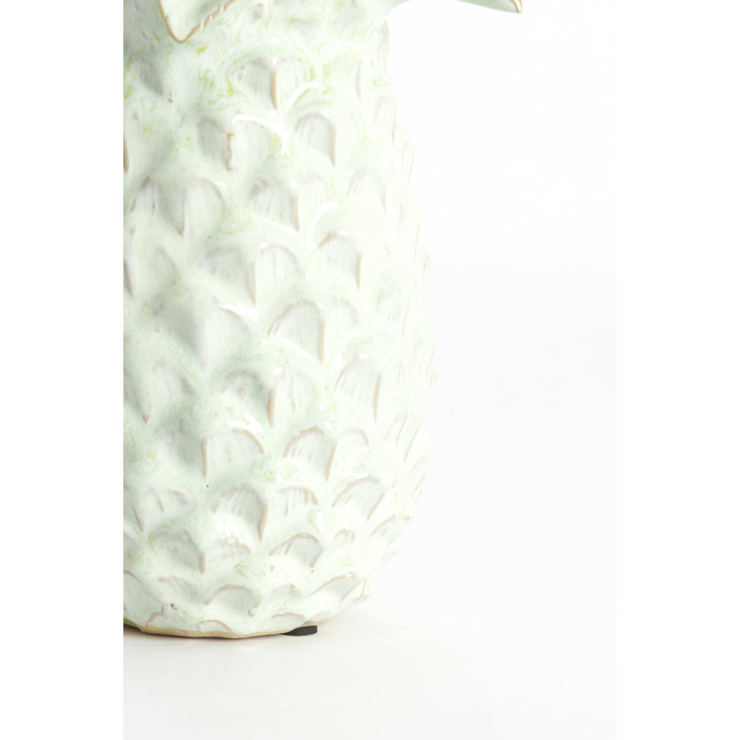 Ornament Ø18x30,5 cm NANASI ceramics mint green