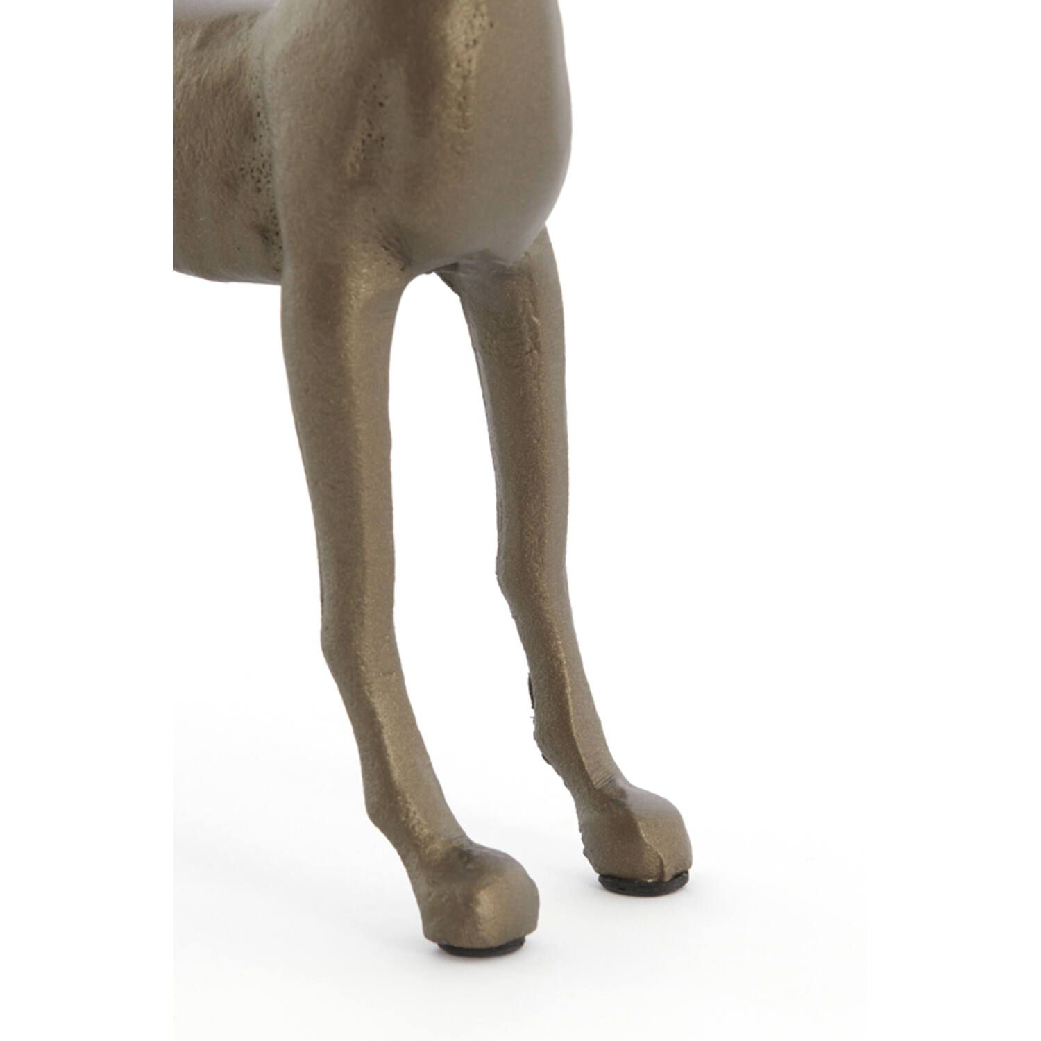 Ornament S/2 17x8x18+17x8x18 cm DOGS brown-bronze