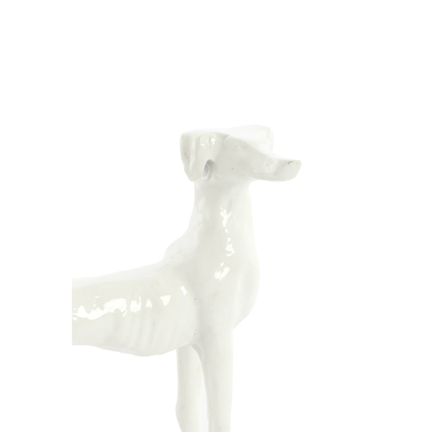 Ornament S/2 17x8x18+17x8x18 cm DOGS cream