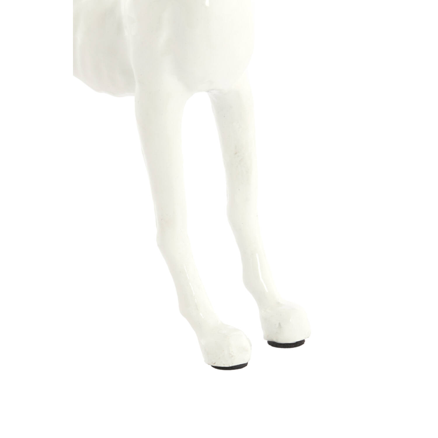 Ornament S/2 17x8x18+17x8x18 cm DOGS cream