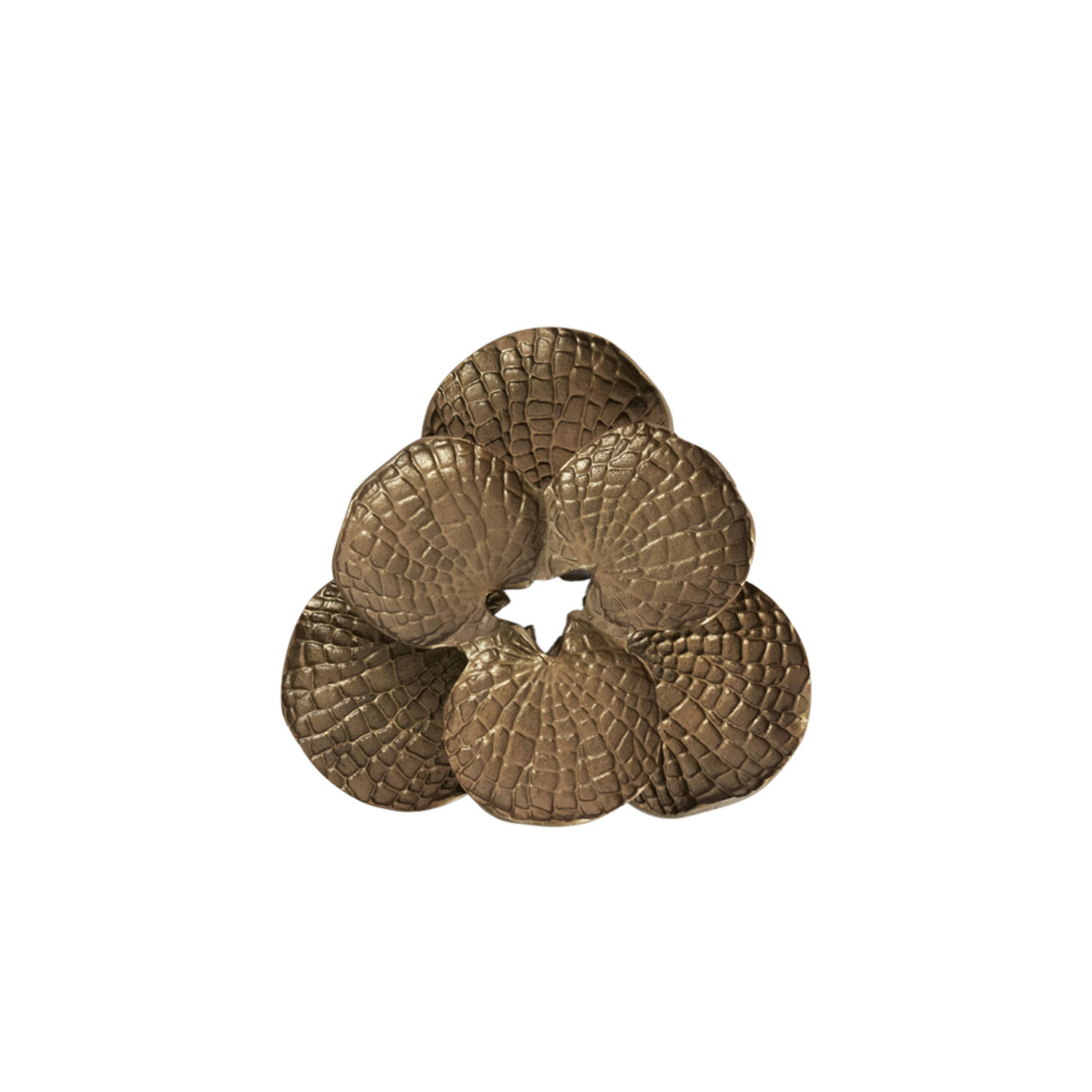 Wall ornament 30x29x6 cm SOLASSI gold