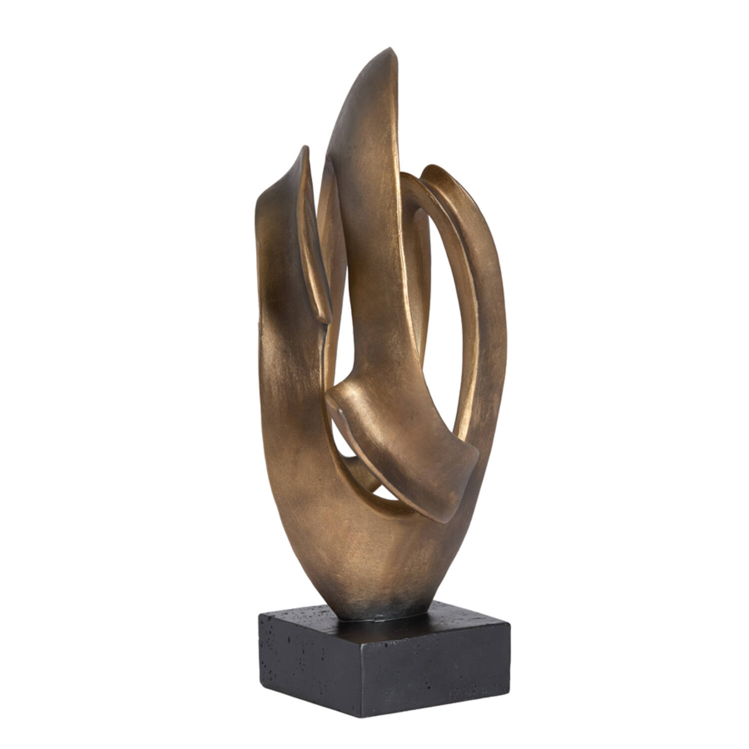 Ornament 20x19,5x47 cm LAVINIA antique bronze+black