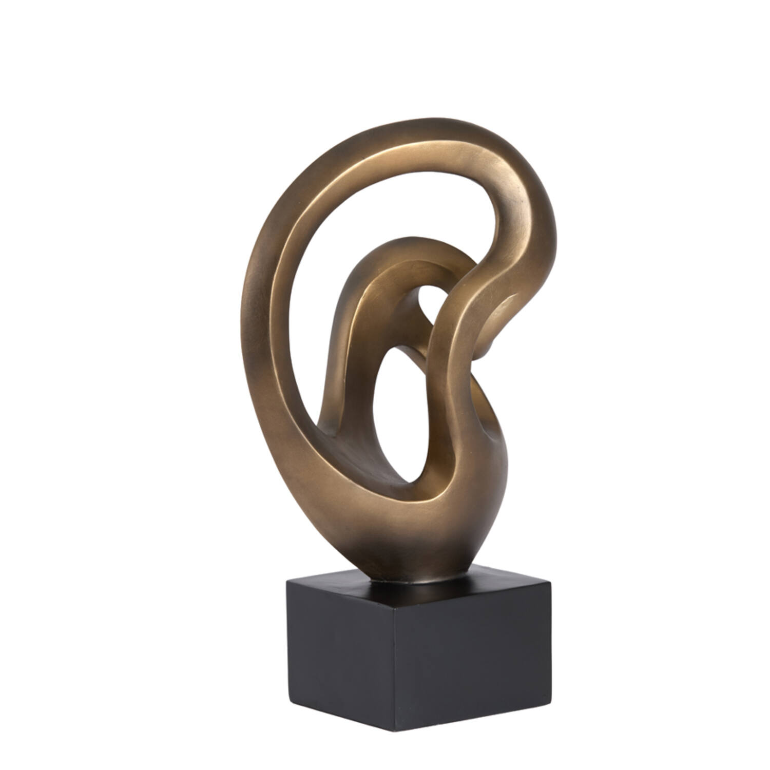 Ornament 25x16,5x42,5 cm FELICIA antique bronze+black