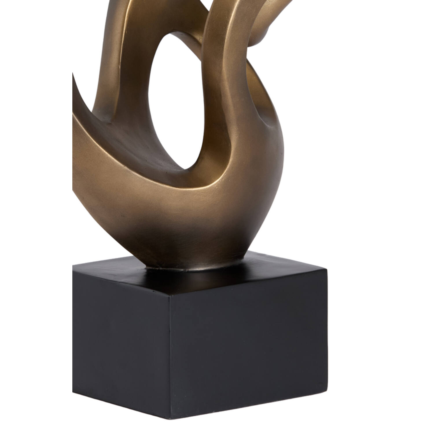 Ornament 25x16,5x42,5 cm FELICIA antique bronze+black