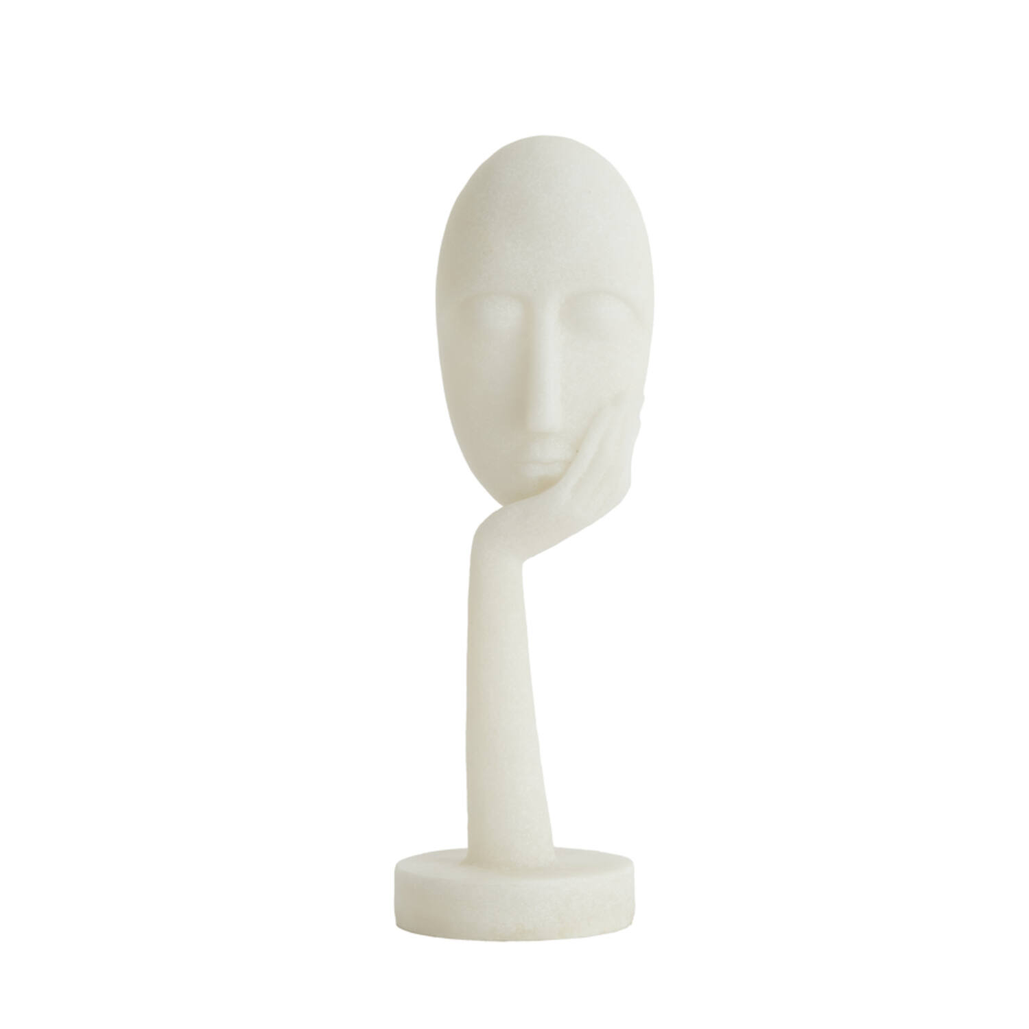 Ornament Ø12x36 cm FACE cream