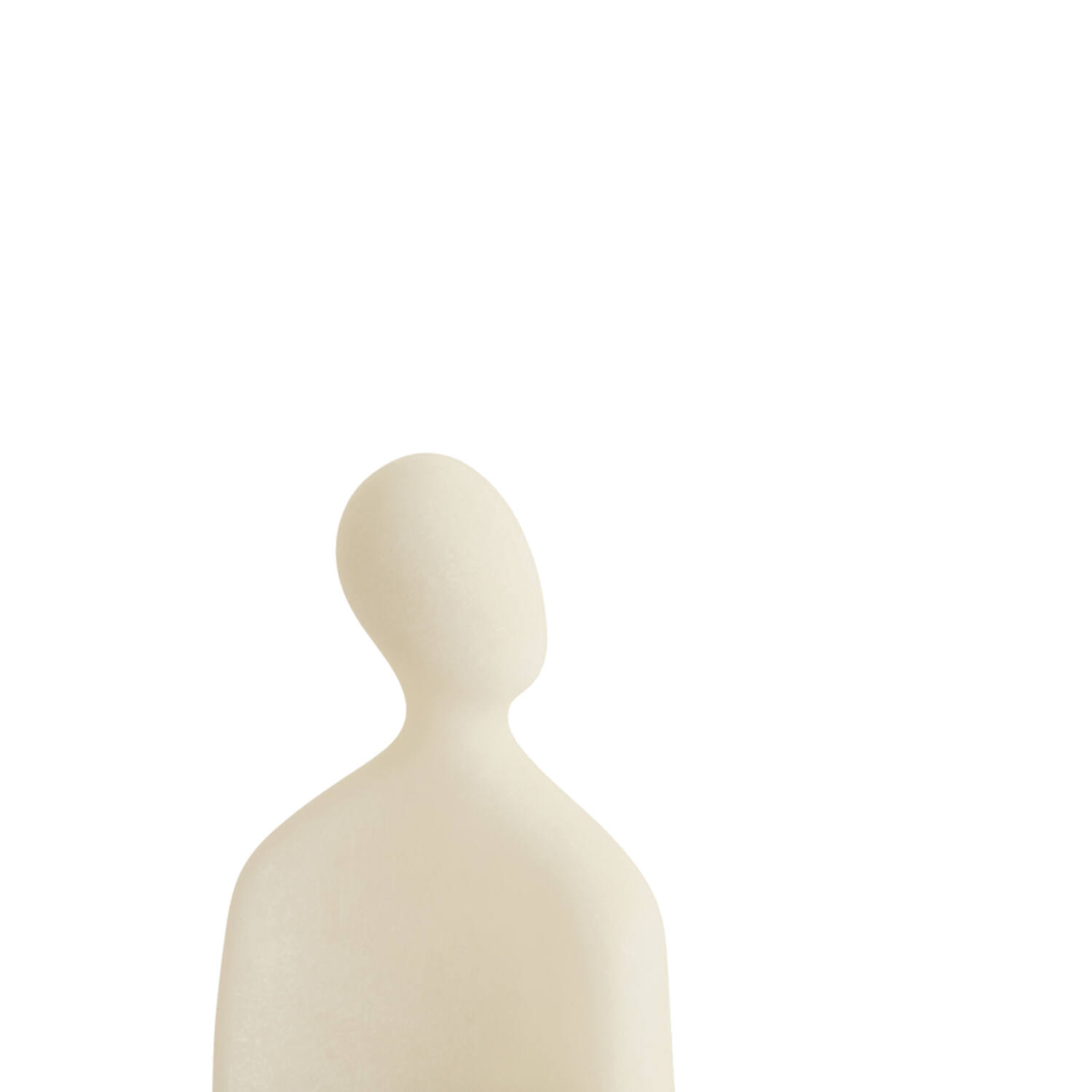 Ornament 12x5,5x16 cm HEAD cream