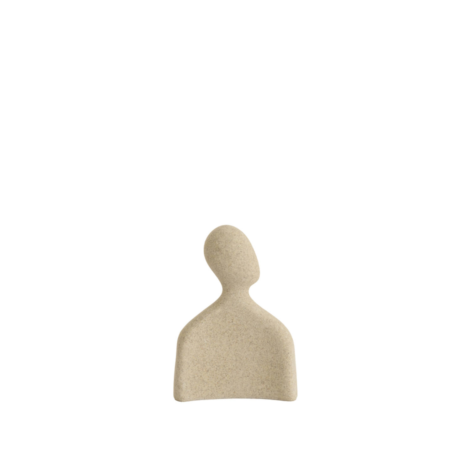 Ornament 12x5,5x16 cm HEAD sand