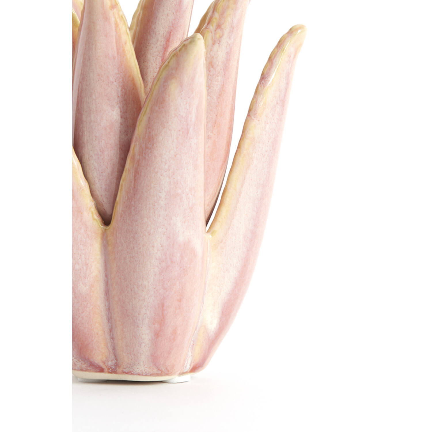 Tealight Ø13x15 cm CACTUS ceramics coral