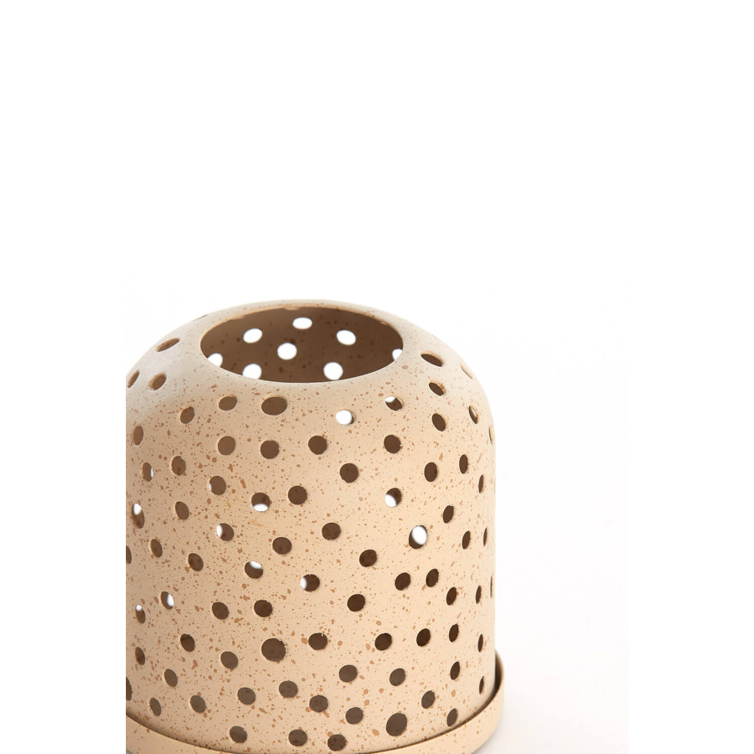 Hurricane Ø10,5x10 cm CASARES sand+light brown