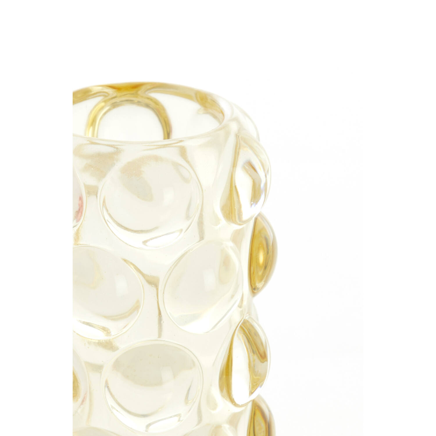 Tealight Ø8,5x12,5 cm ZADAR glass yellow
