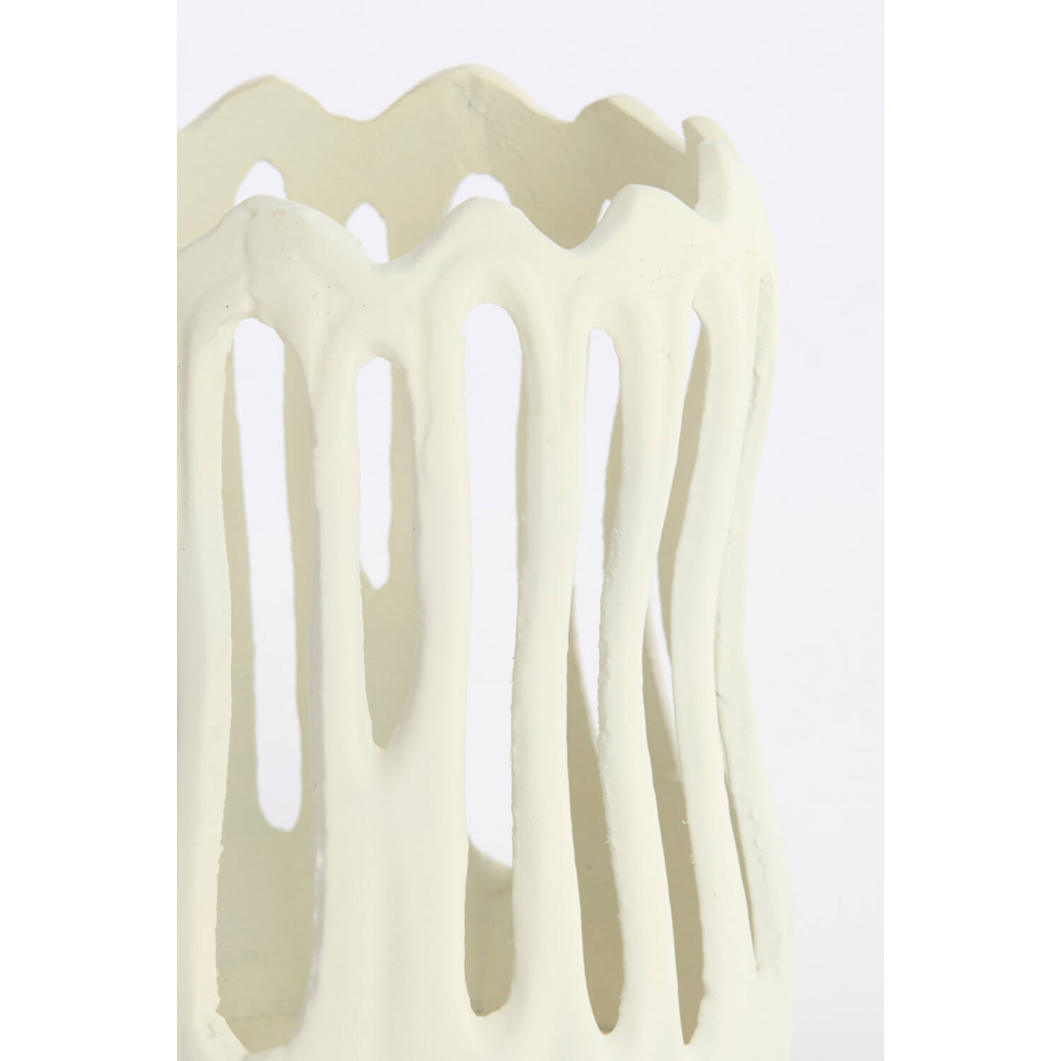 Tealight Ø8,5x10 cm TIVOLI matt cream