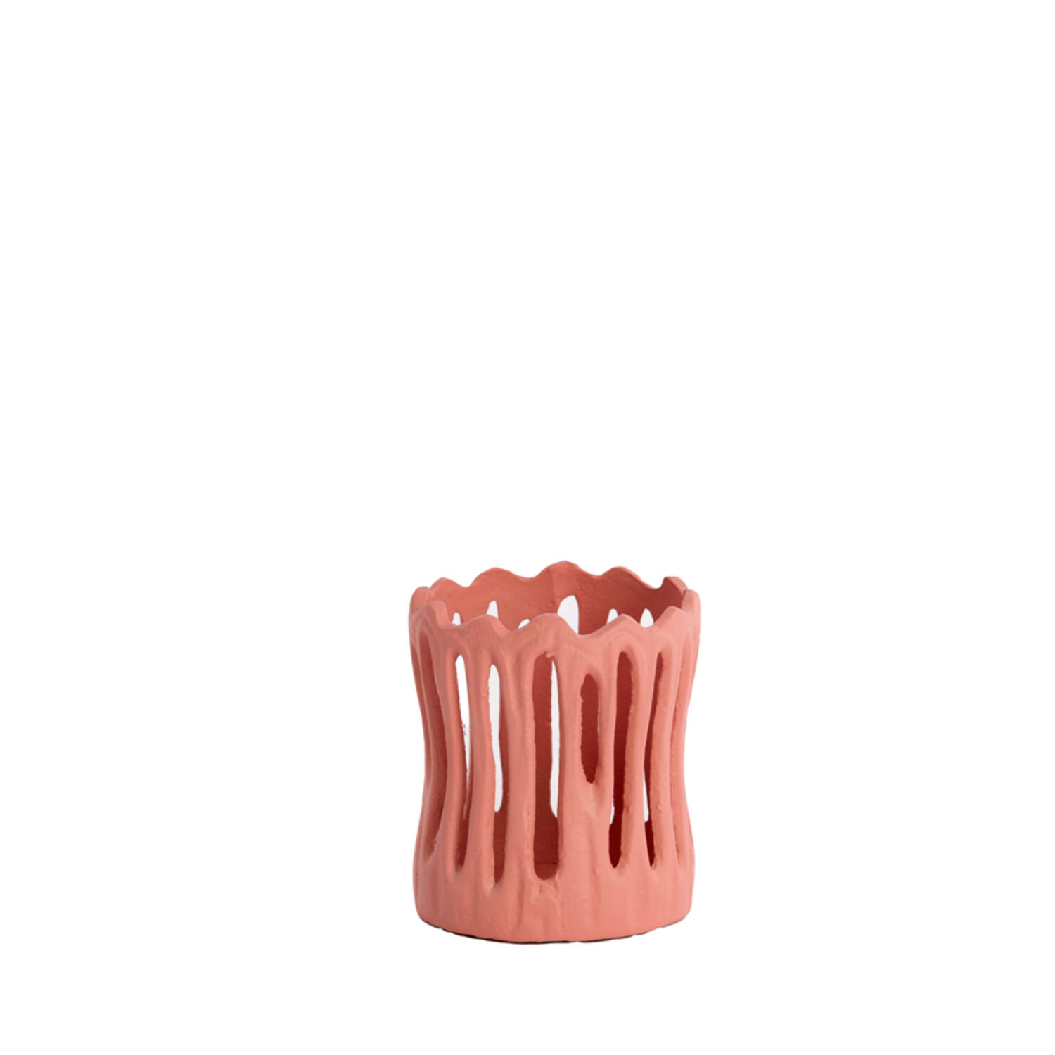 Theelicht Ø8,5x10 cm TIVOLI mat licht roze