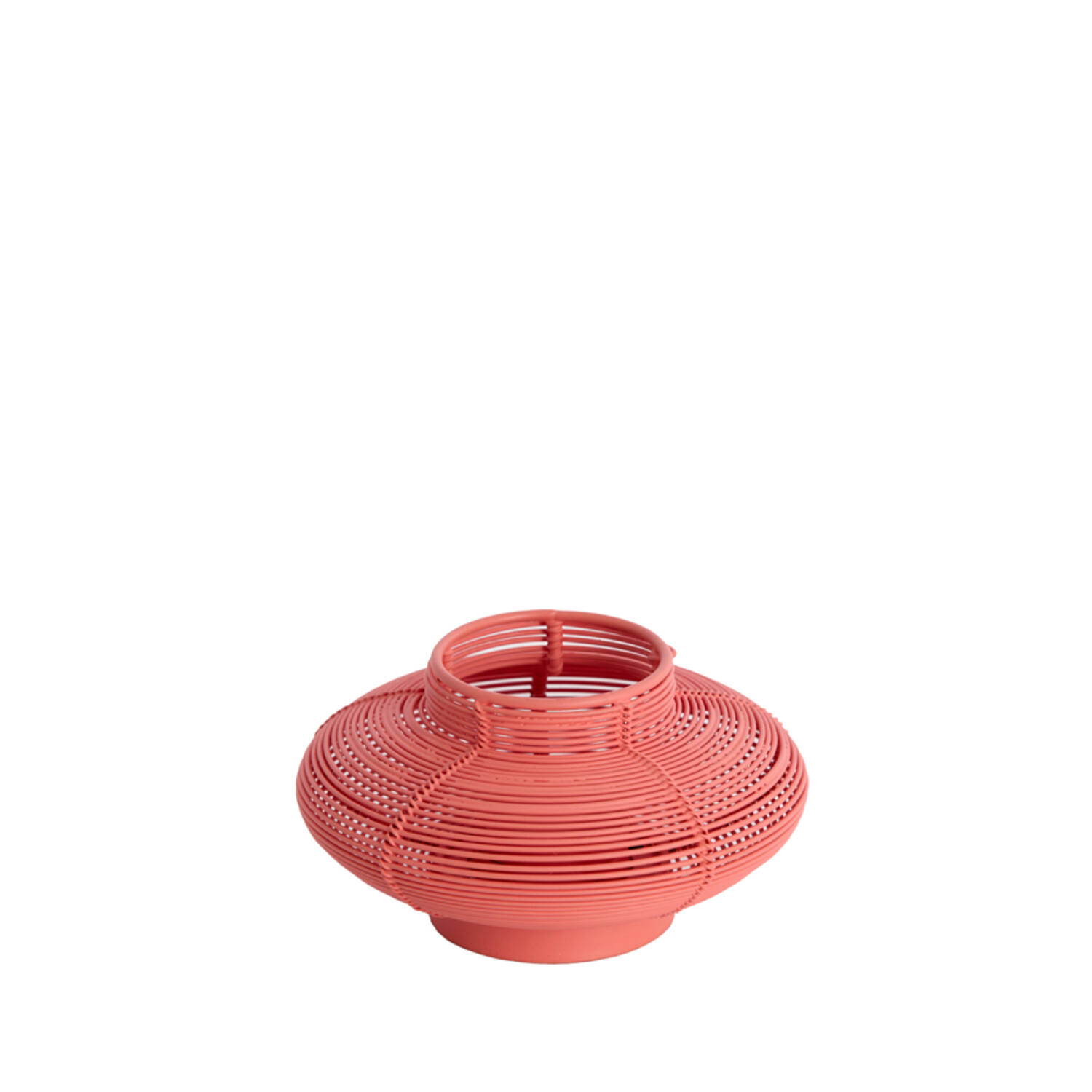 Tealight Ø12x7 cm SESTINO matt coral