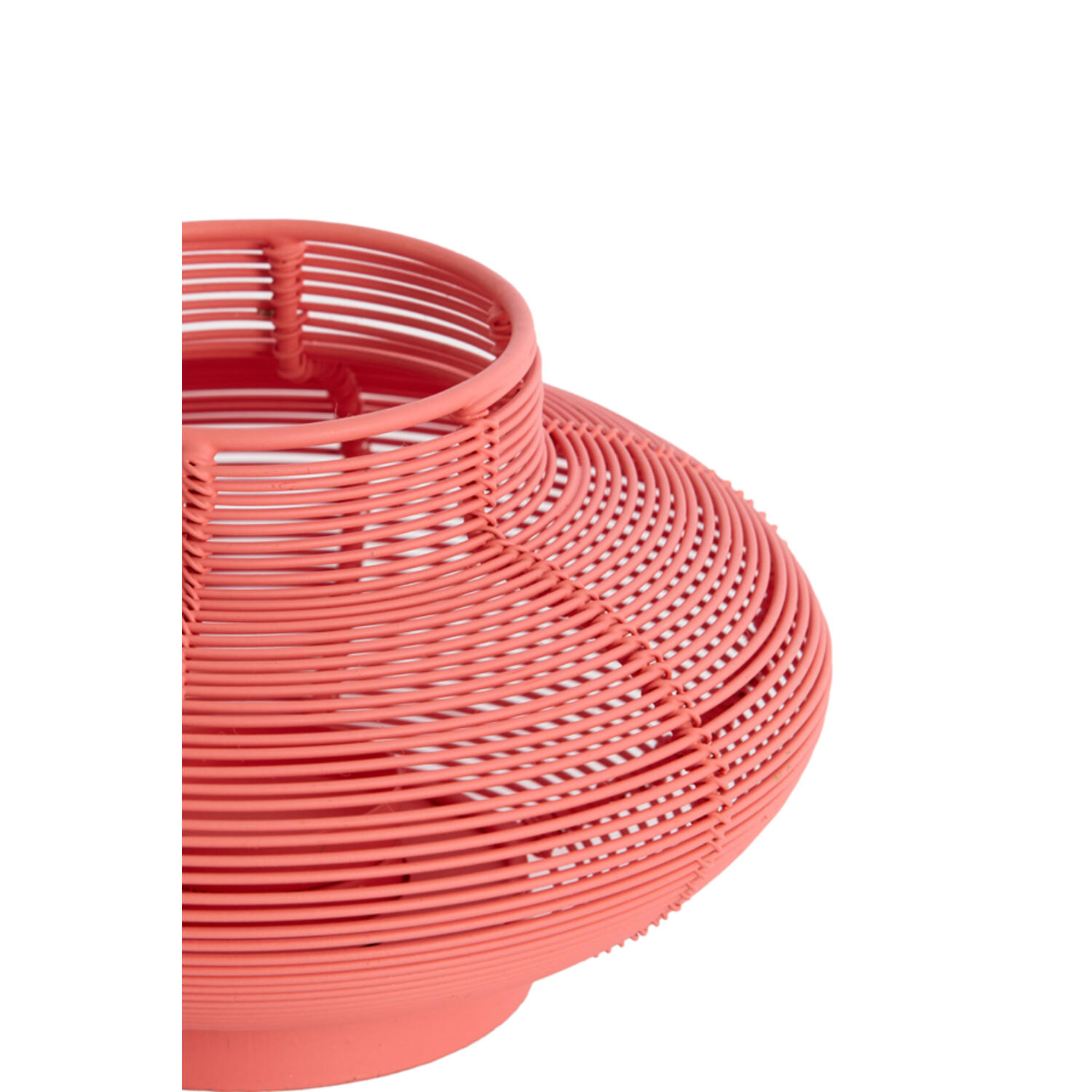 Tealight Ø15x10 cm SESTINO matt coral
