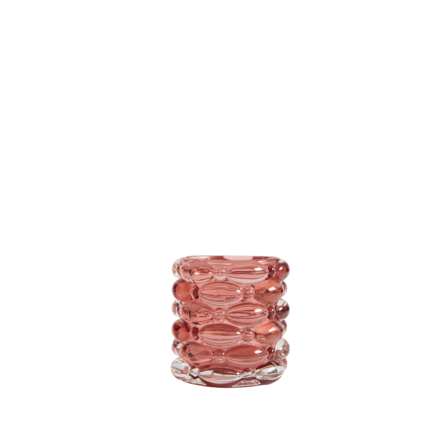 Tealight Ø9,5x9,5 cm WADLEY glass red