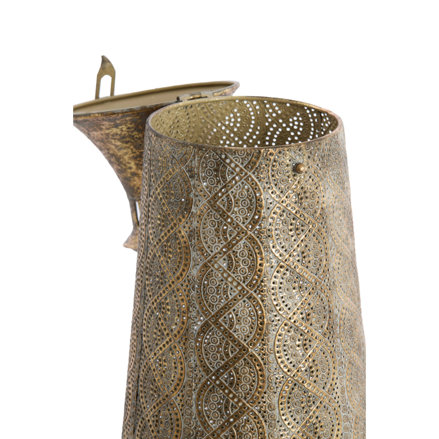 Hurricane Ø21x53,5 cm SANYA brown gold