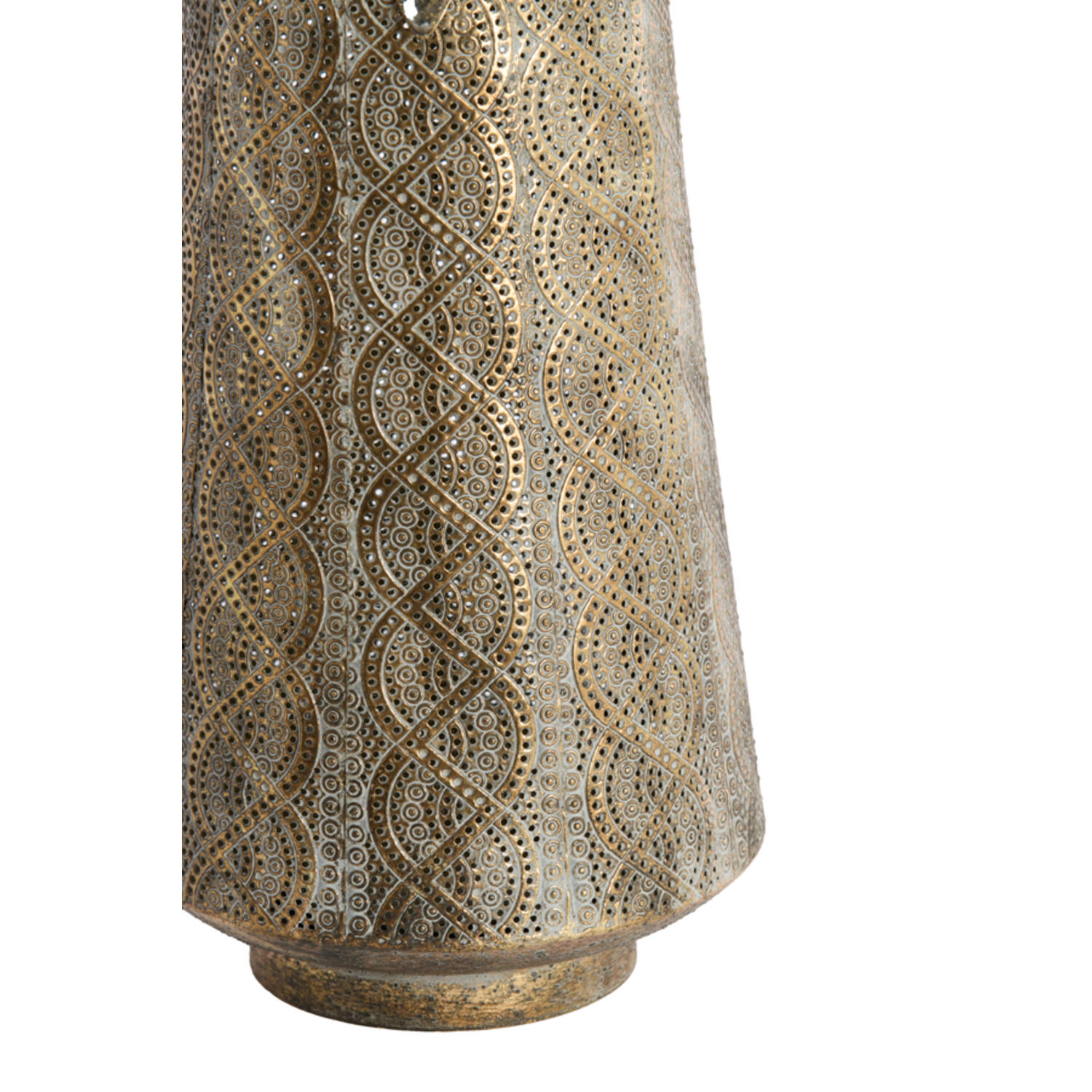 Windlicht Ø21x45 cm SANYA bruin goud