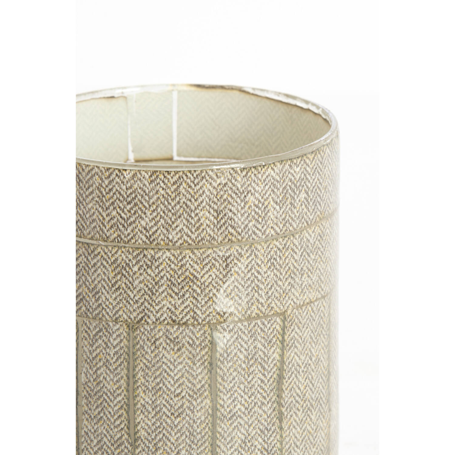 Tealight Ø10x13 cm BOLJUN glass clear+grey