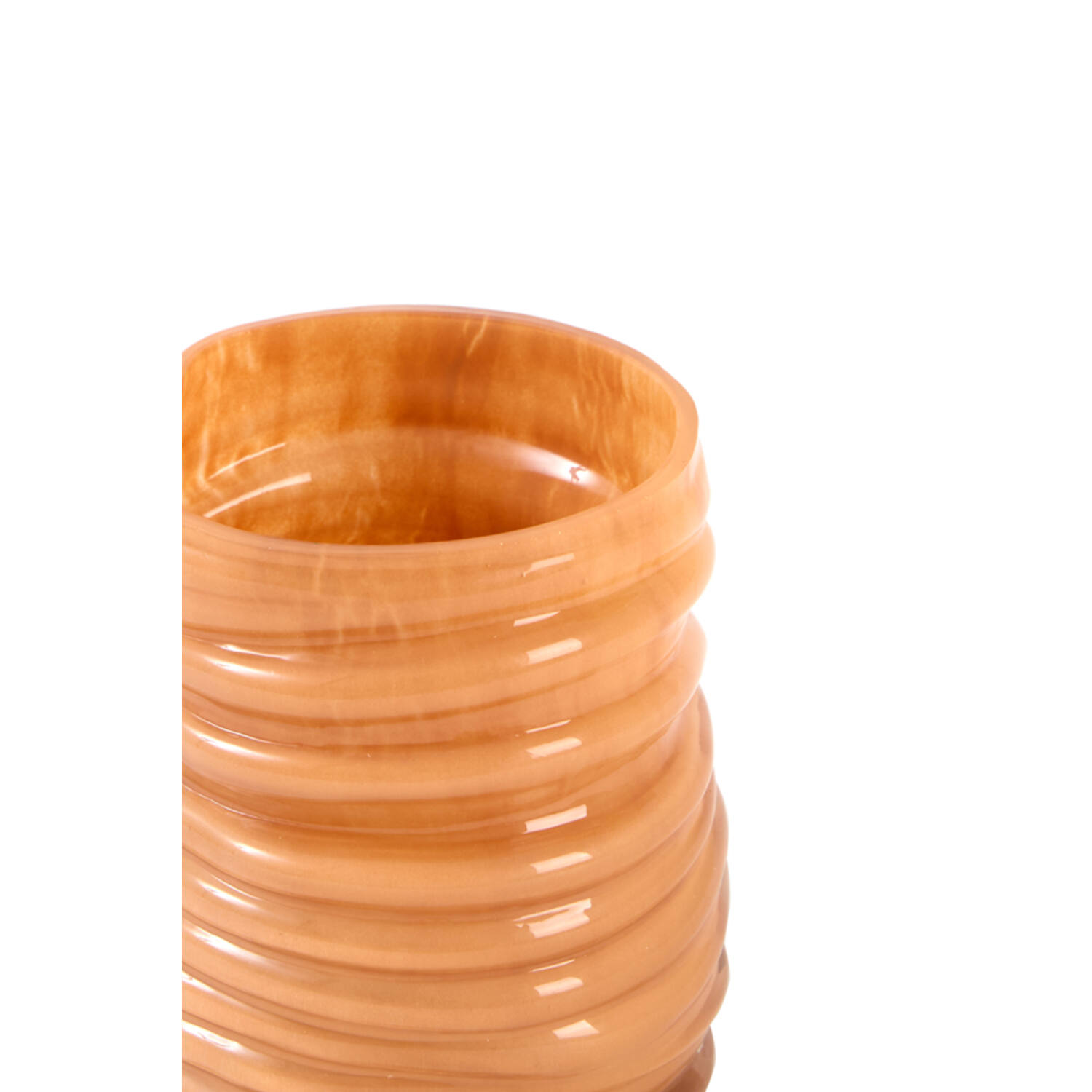 Tealight Ø10x11,5 cm MILYAN glass orange