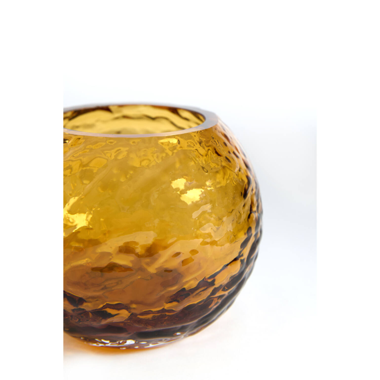 Tealight Ø10x8 cm ECLAT glass amber