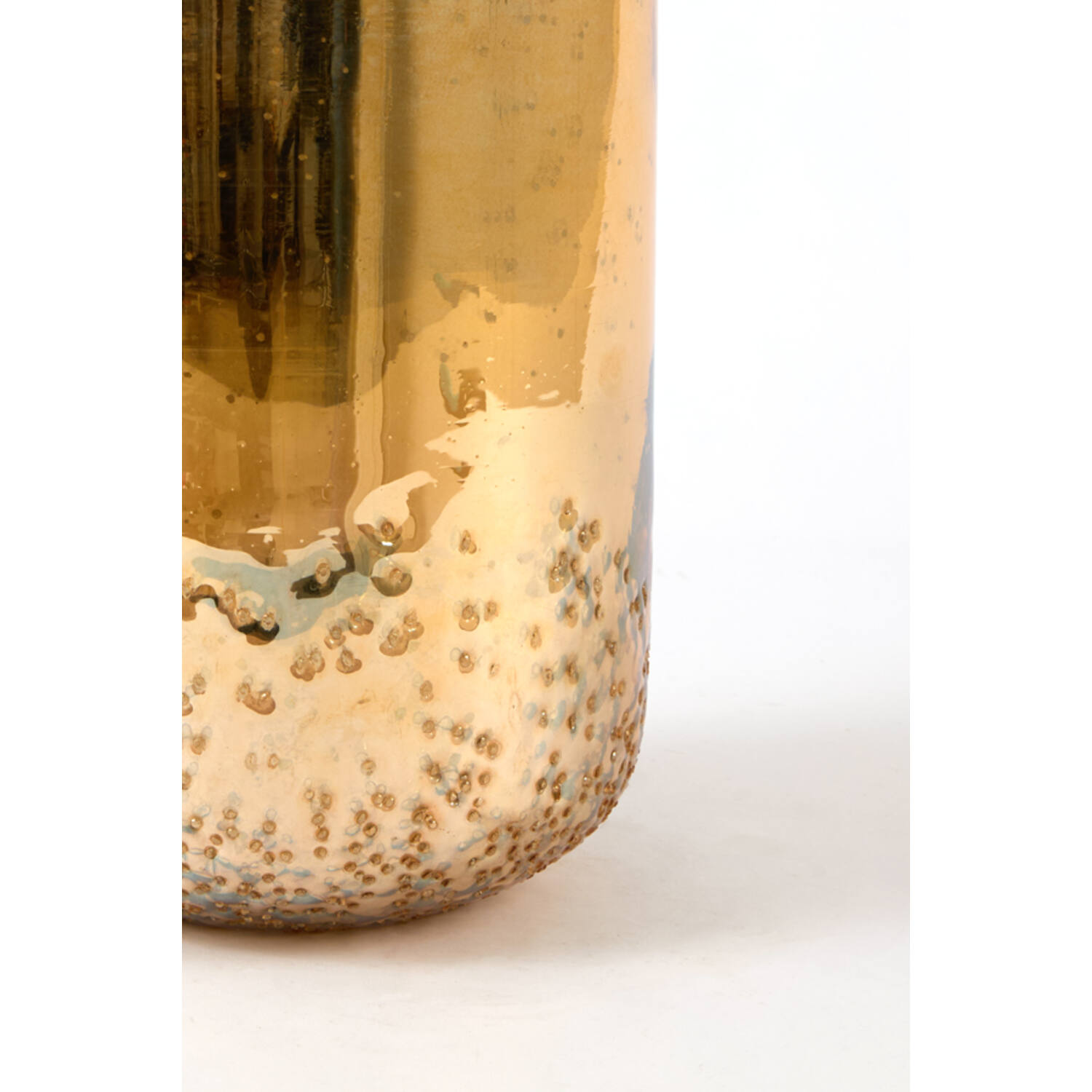 Hurricane Ø17x30 cm MIRJOLI glass gold lustre