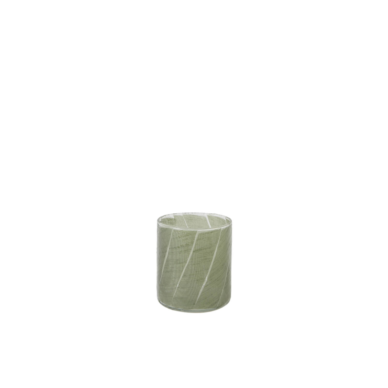 Tealight Ø8x9 cm BADAYA glass green