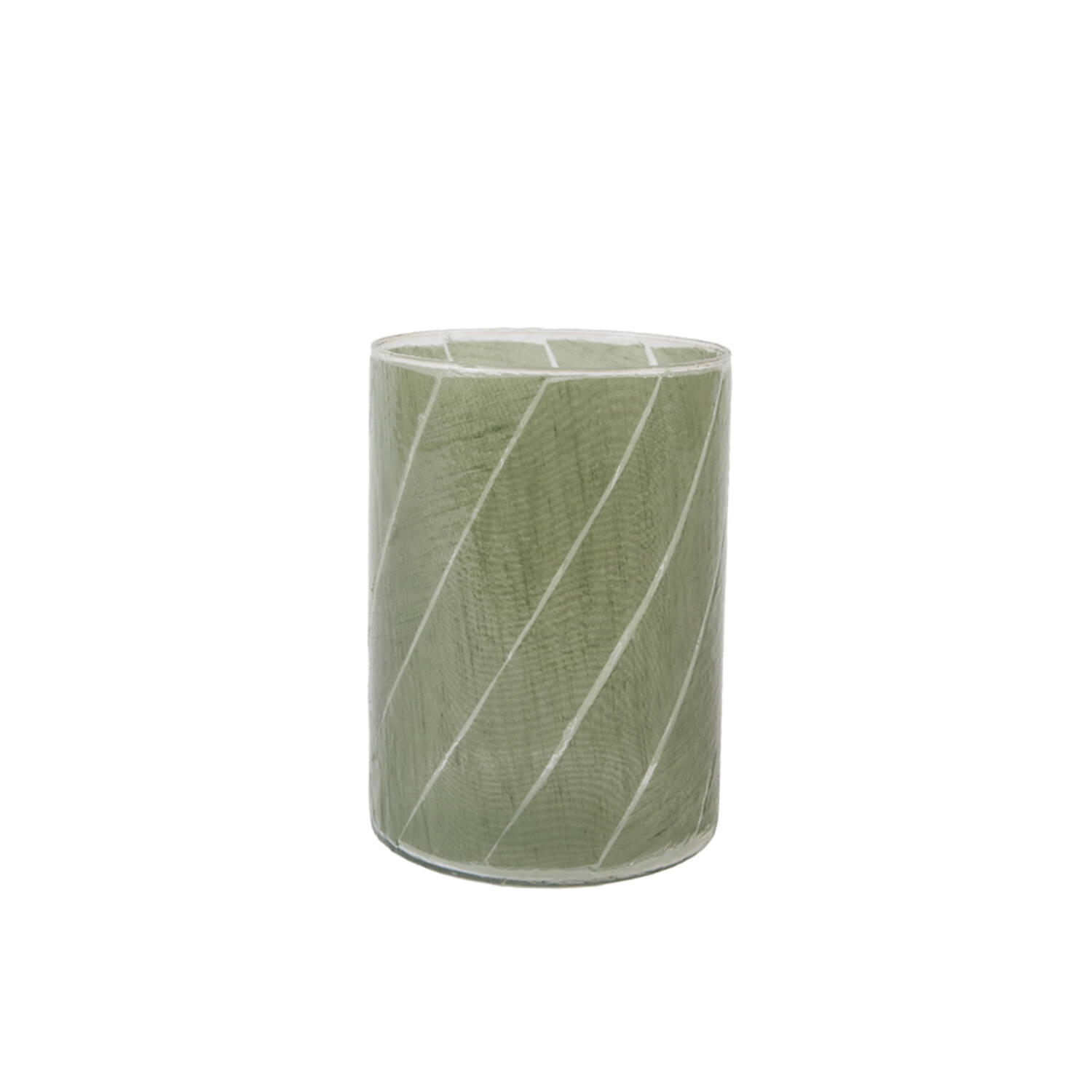 Tealight Ø14x20 cm BADAYA glass green
