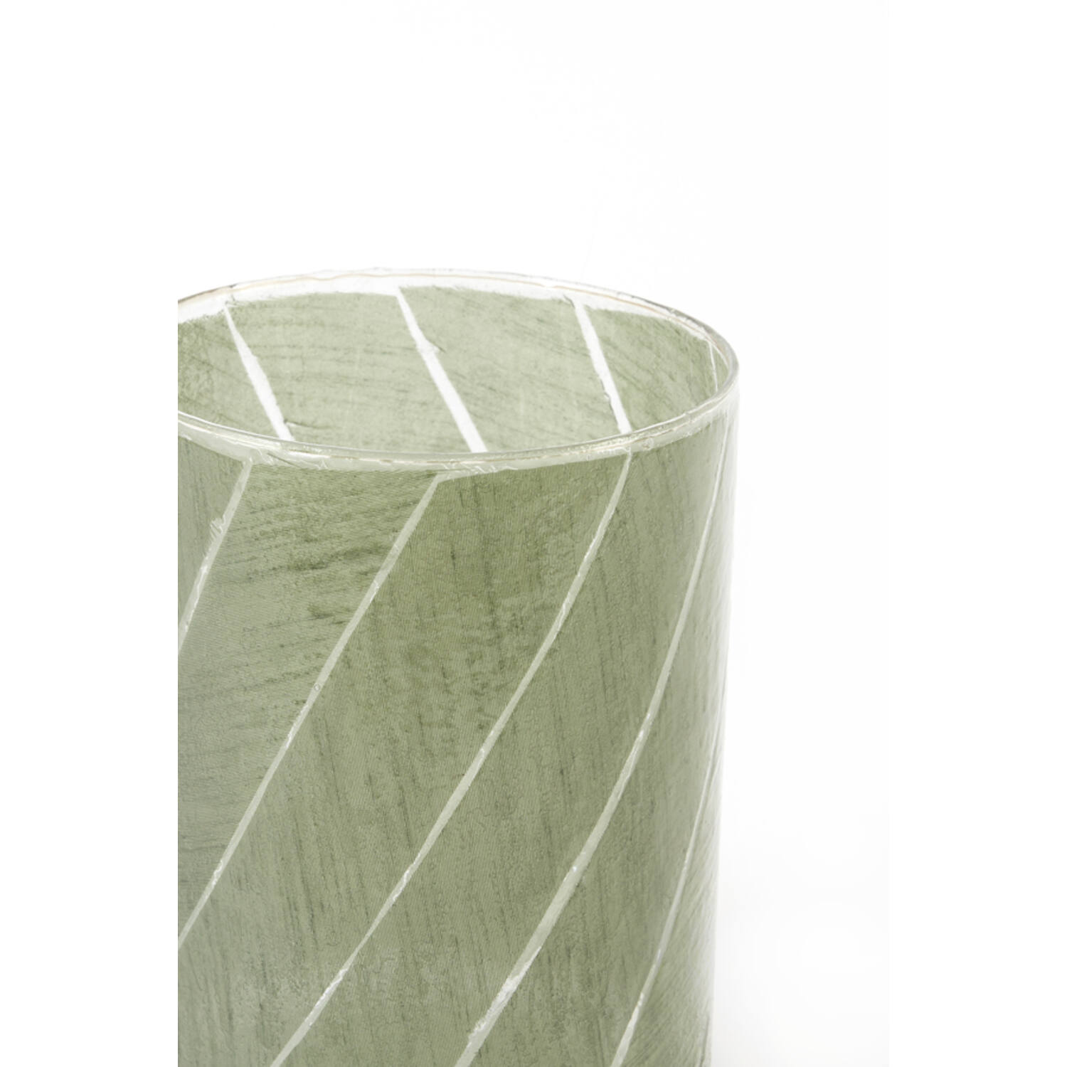 Tealight Ø14x20 cm BADAYA glass green