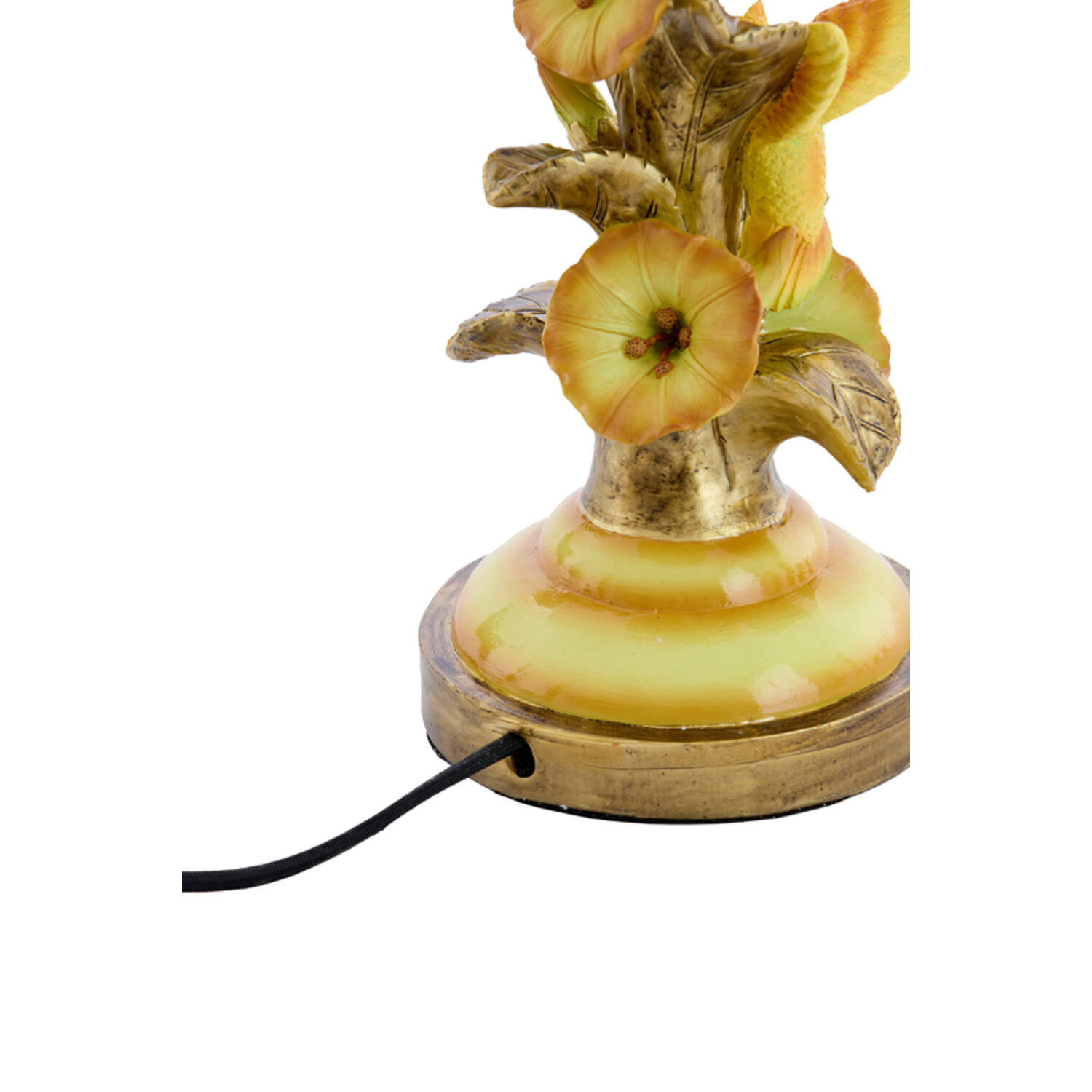 Pie de lámpara Ø15x45,5 cm BERISSO amarillo+bronce