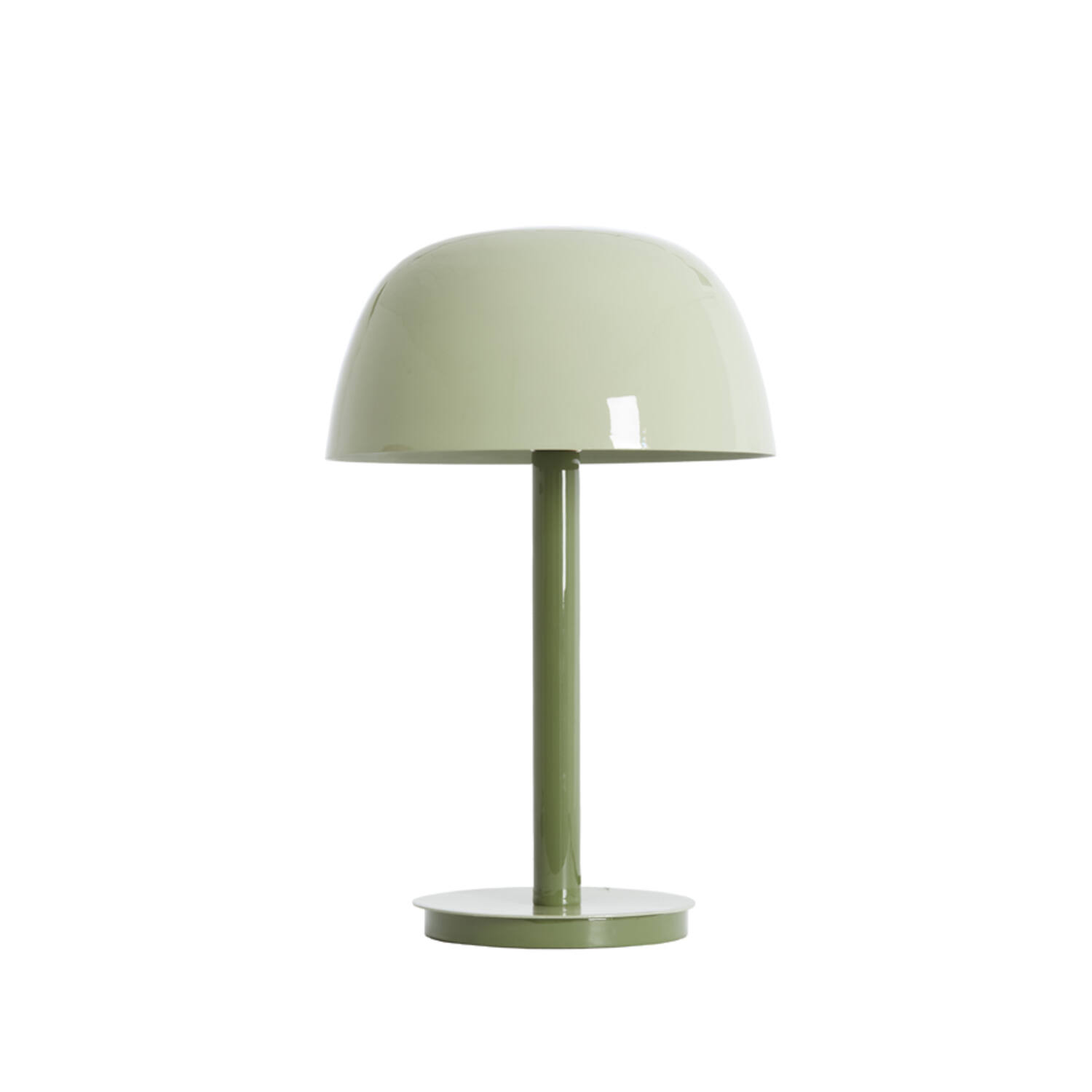 Tafellamp Ø30x48 cm MARIVET olijf groen+licht groen