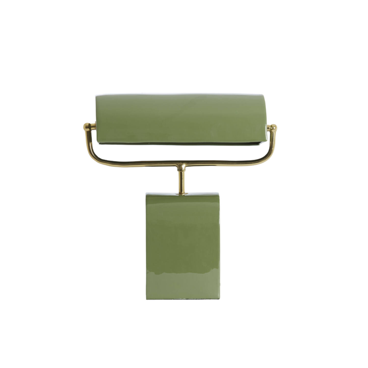 Tafellamp 35x15,50x38 cm CARDONA licht groen+goud