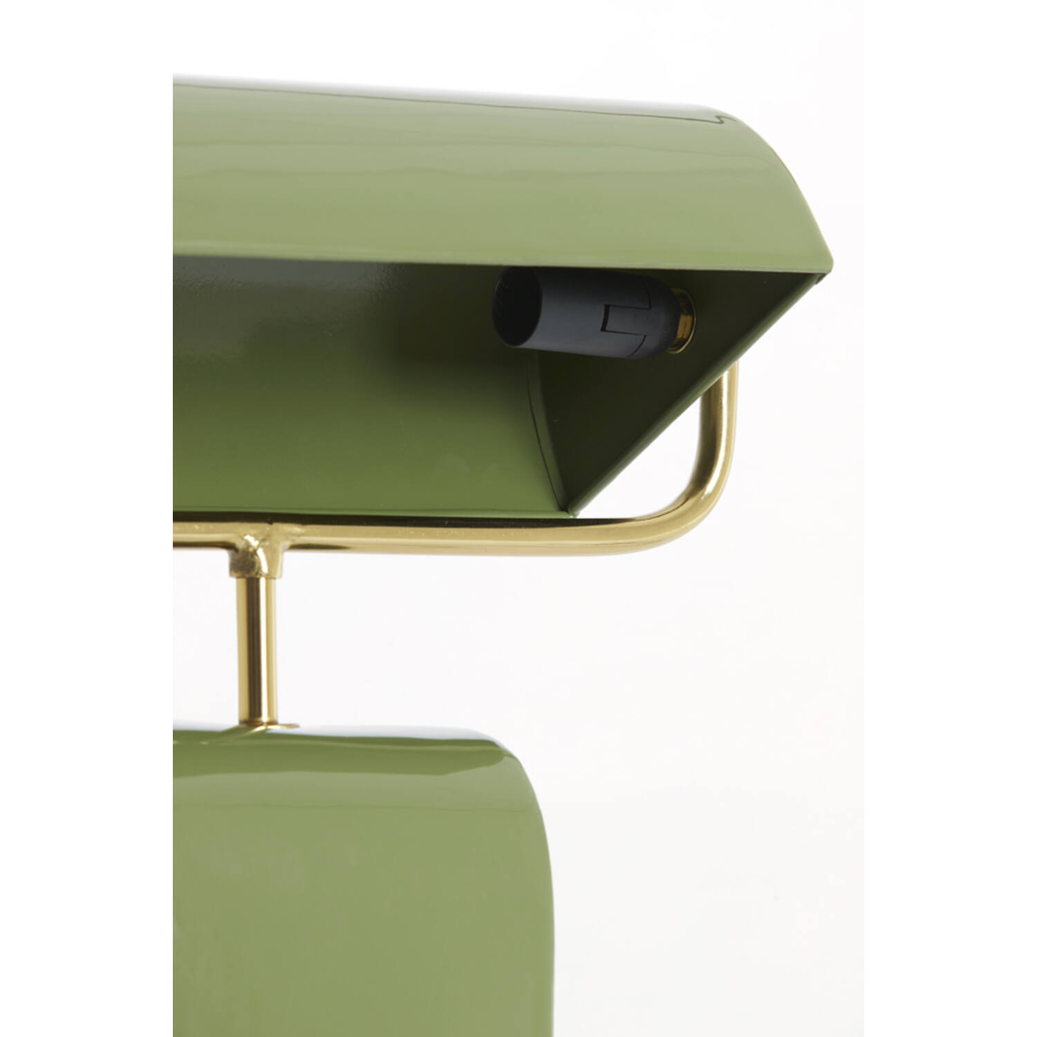 Tafellamp 35x15,50x38 cm CARDONA licht groen+goud