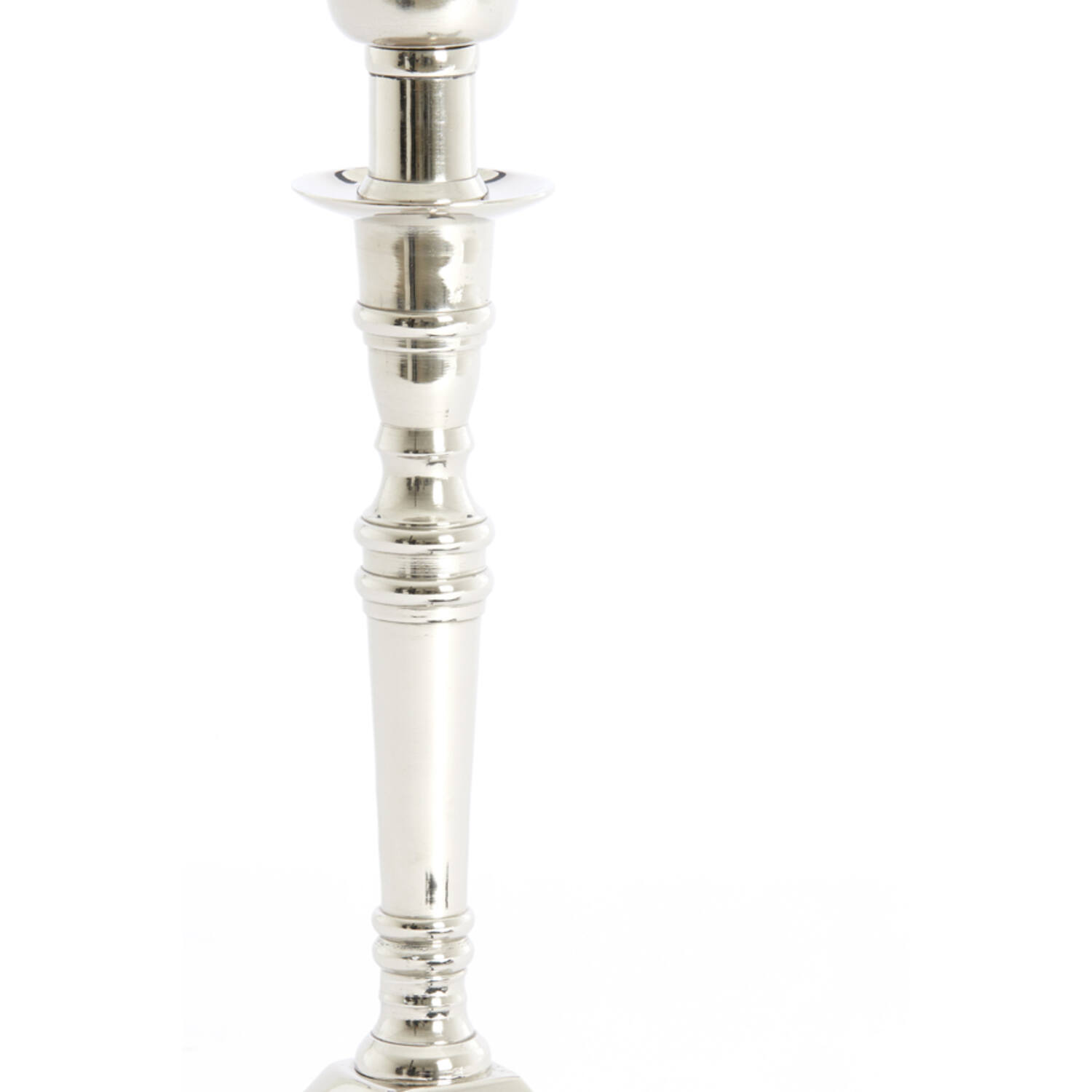 Lampvoet 8x8x25 cm DELHI nikkel