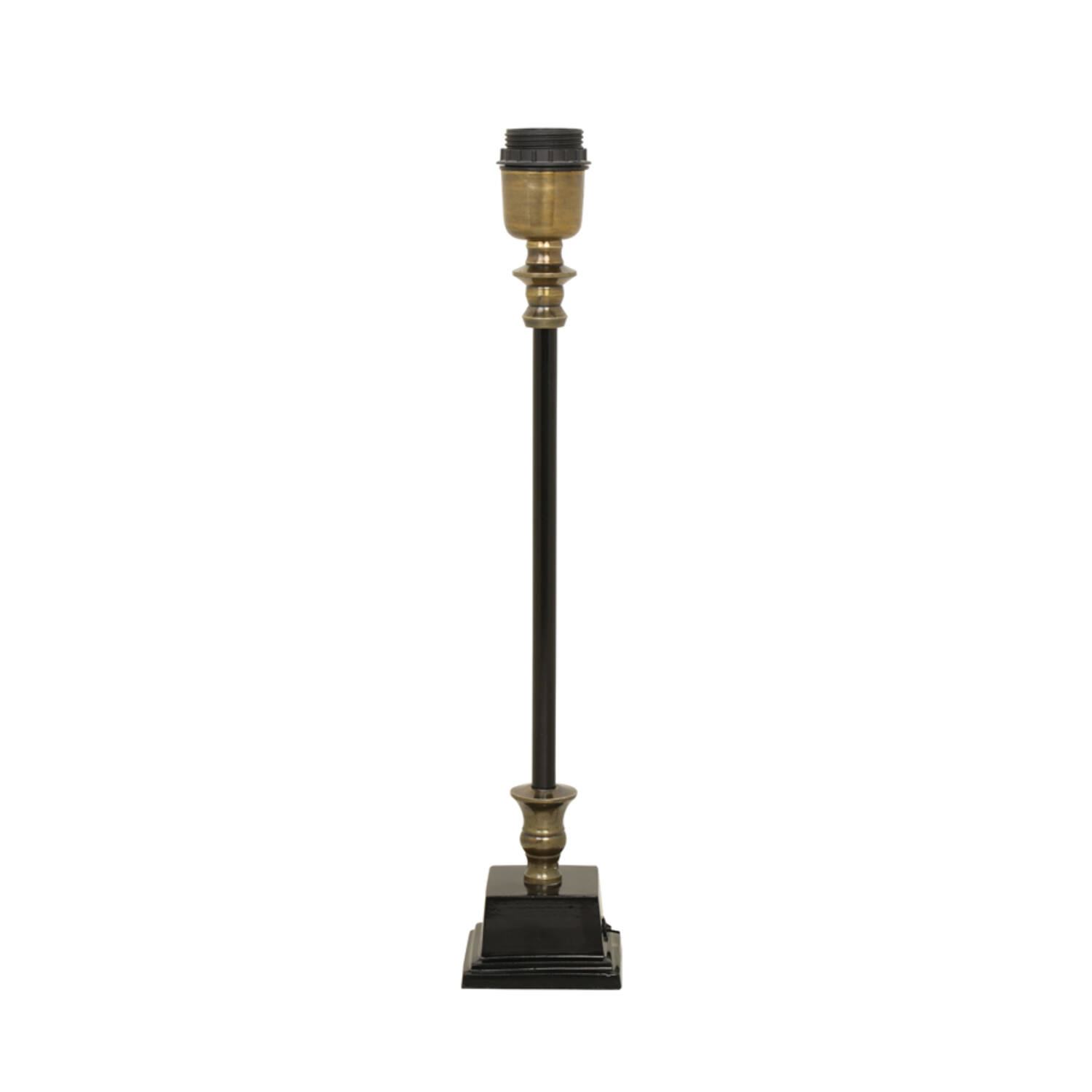 Lamp base 8x8x38 cm RANGPUR black-antique bronze