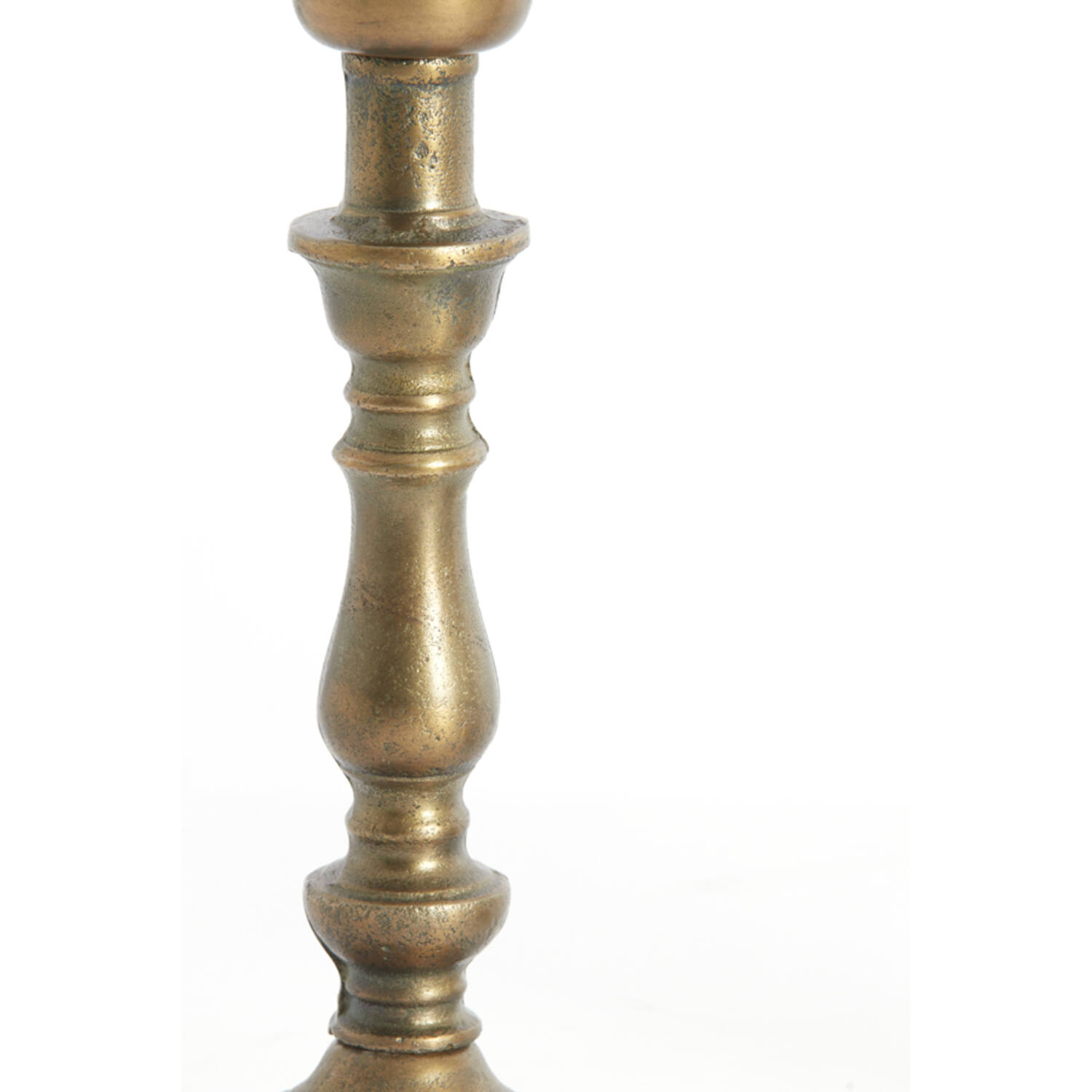 Lamp base Ø9x22 cm HELGA raw antique bronze