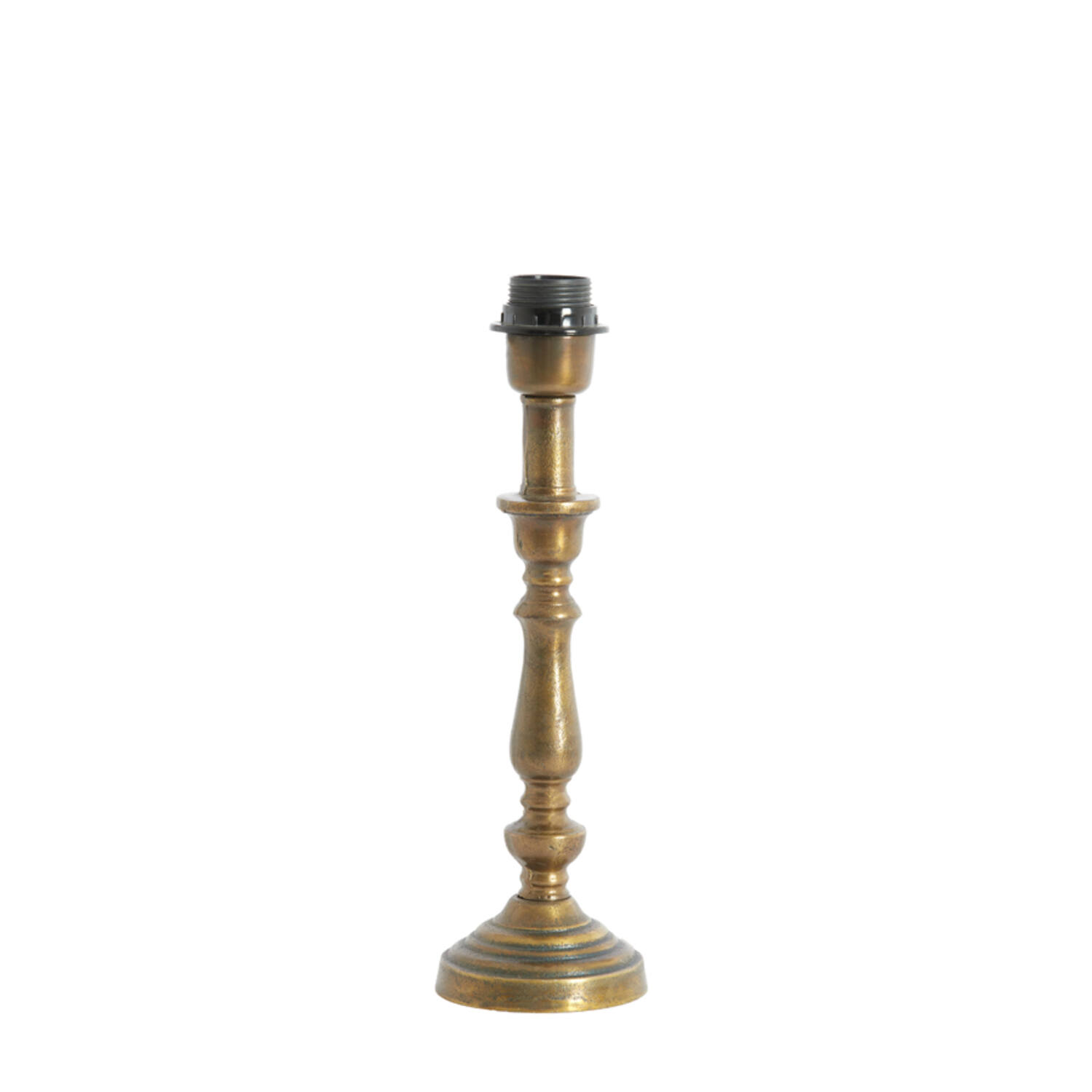 Lamp base Ø10x29 cm HELGA raw antique bronze